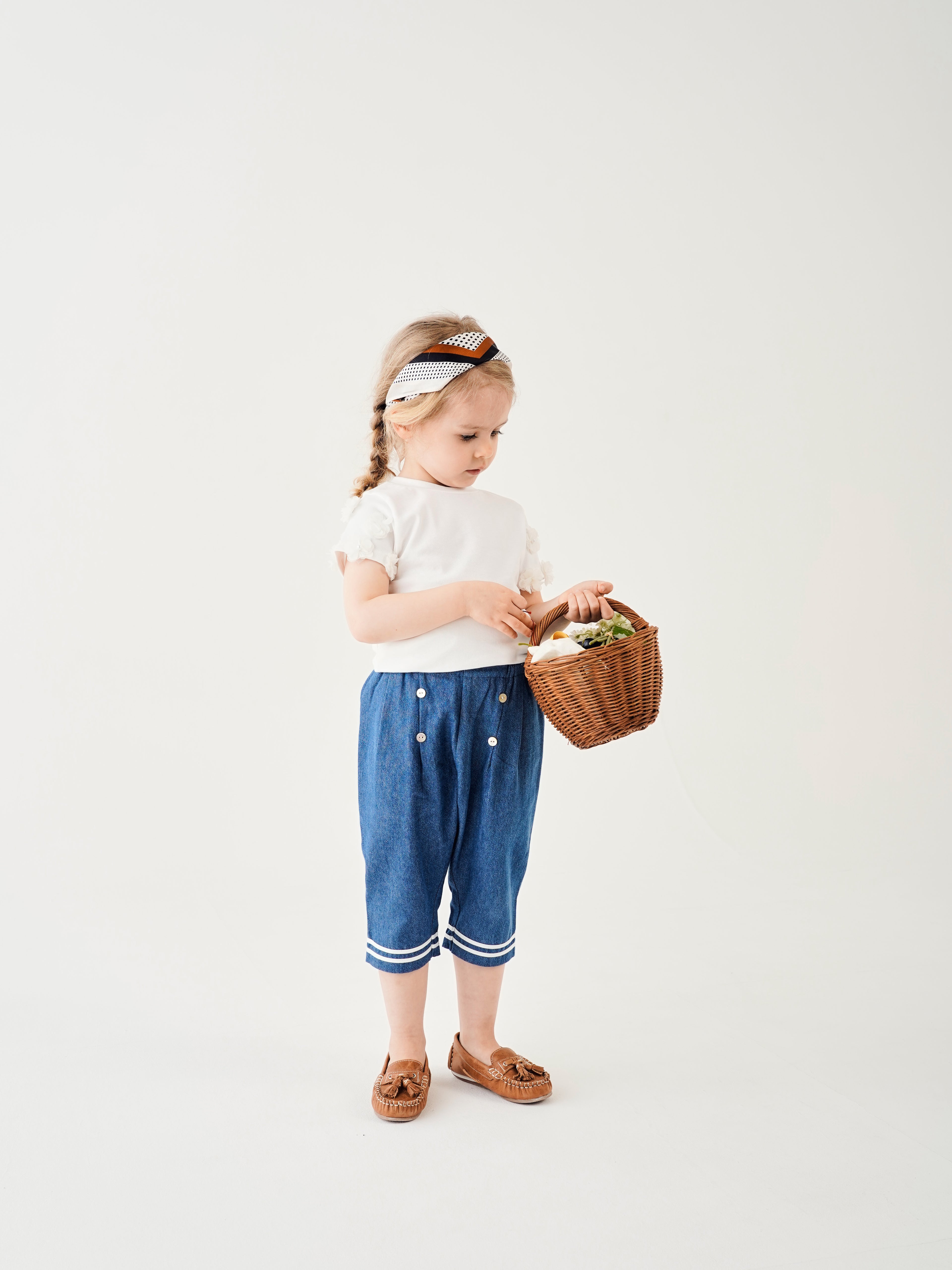 long sailor pants : black, navy , beige