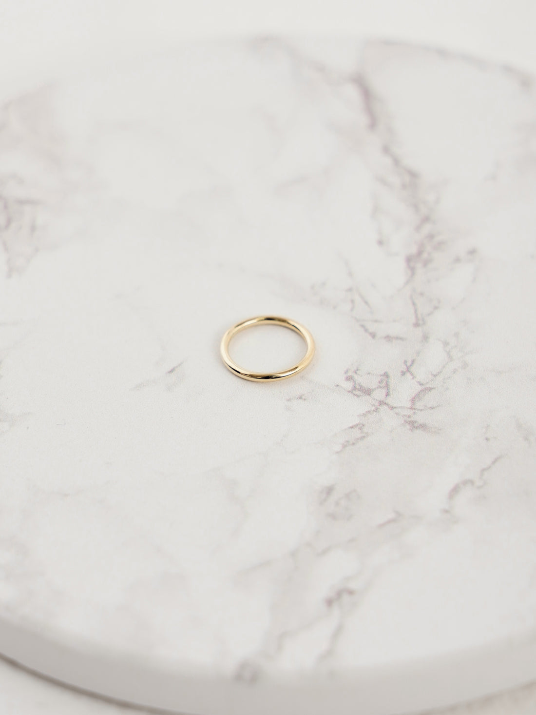 リング: K18YG 無垢