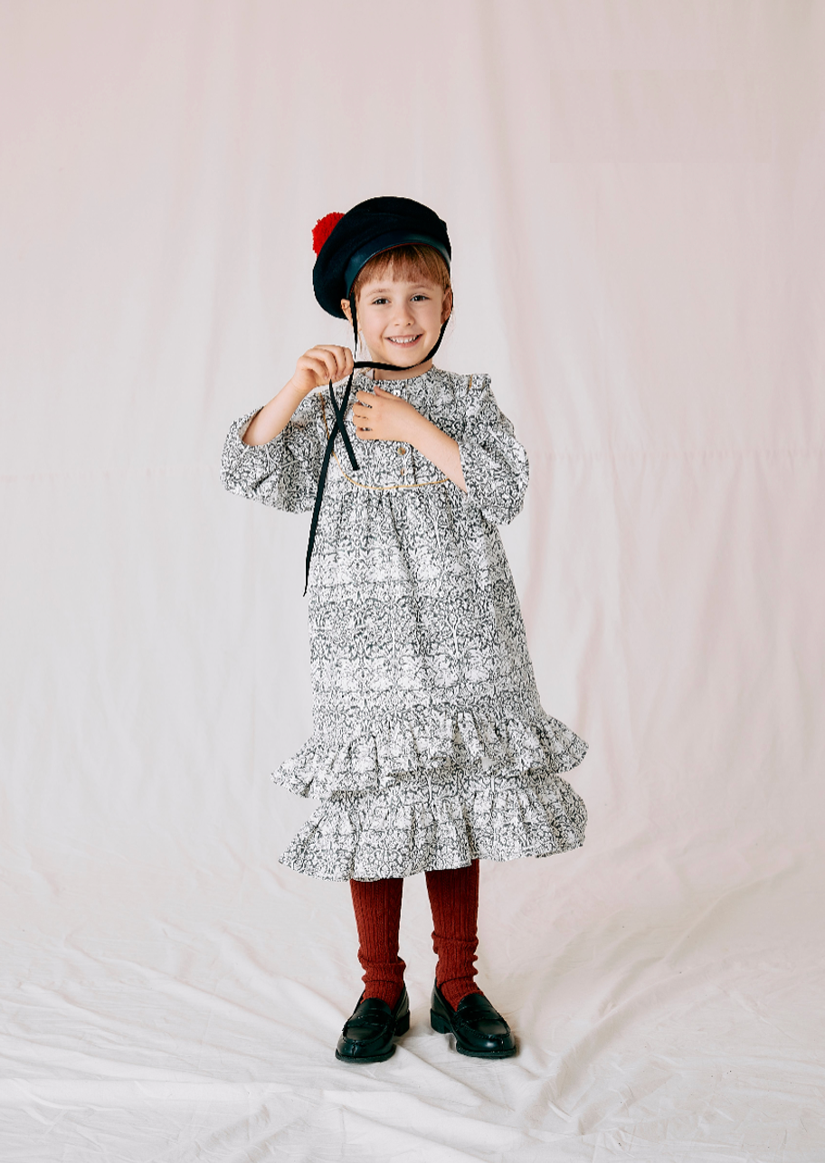 double frill dress