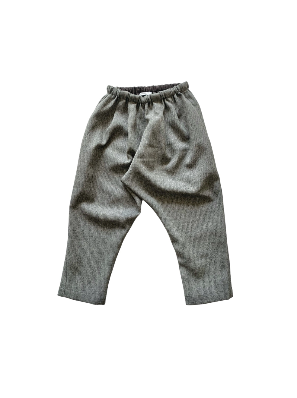 tuck pants :Gray