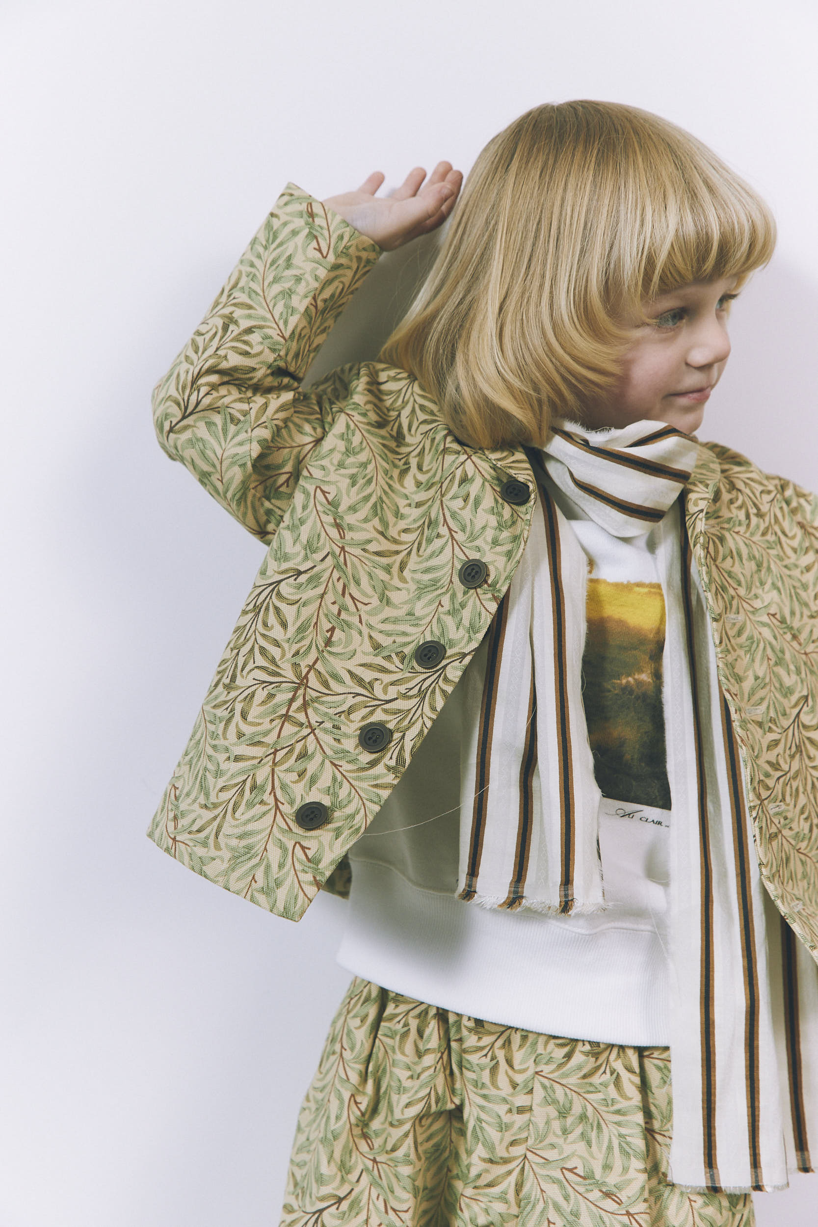 shawl collar jacket: willow