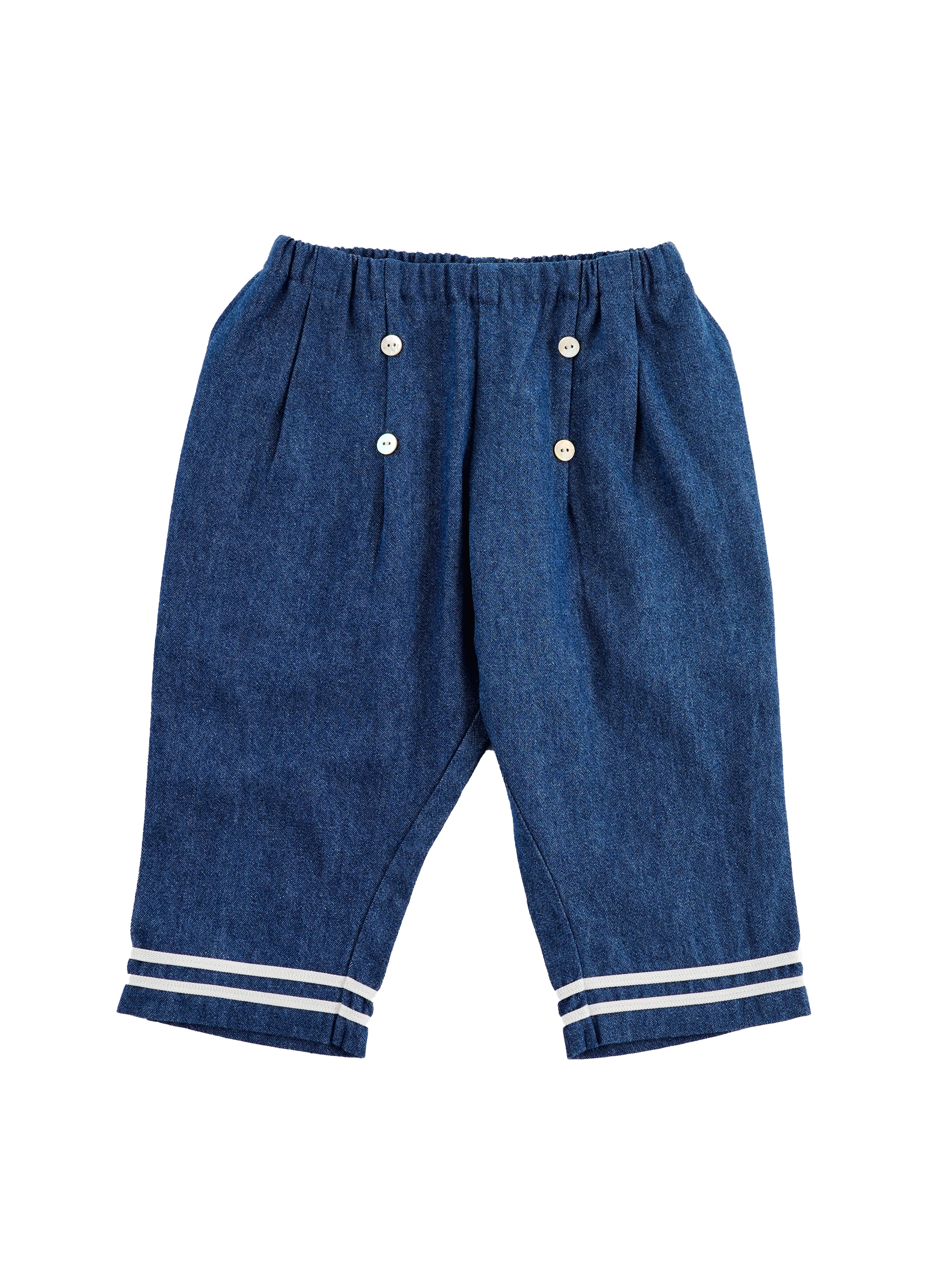 long sailor pants :denim