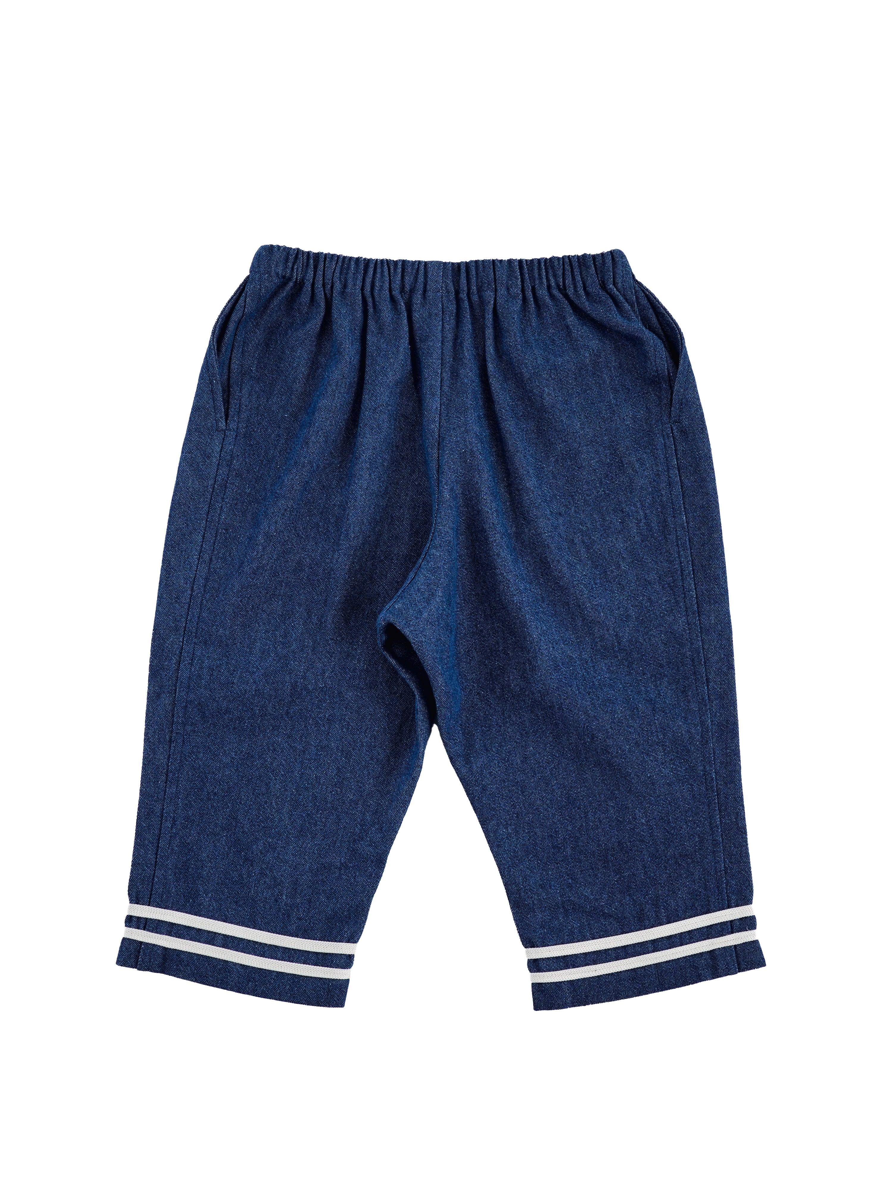long sailor pants :denim