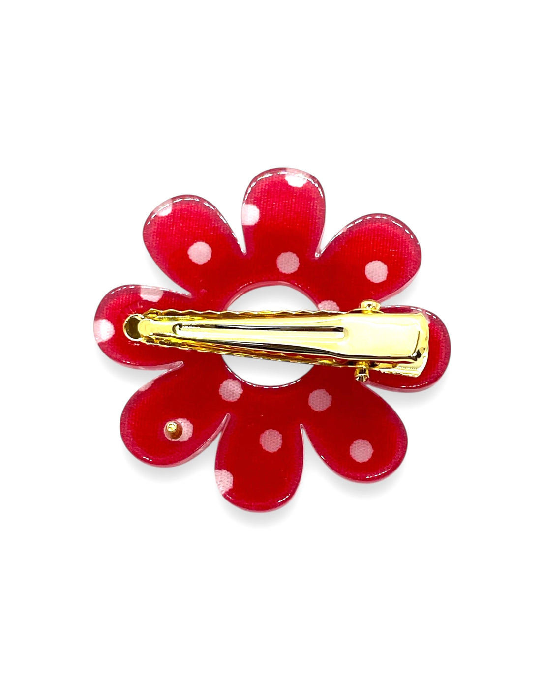 acrylic accessory - Flower - Retro dots