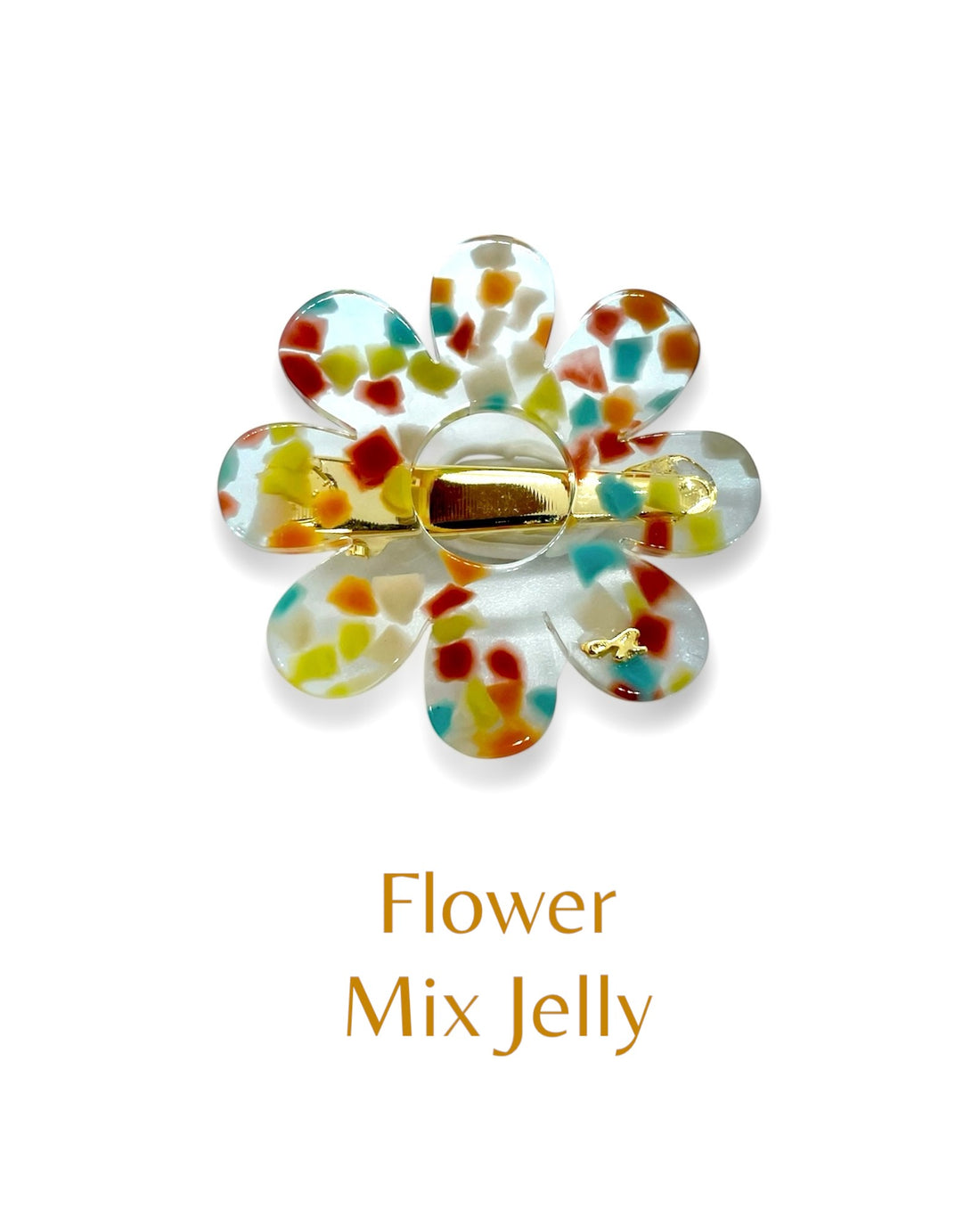 acrylic accessory - Flower - Mix jelly