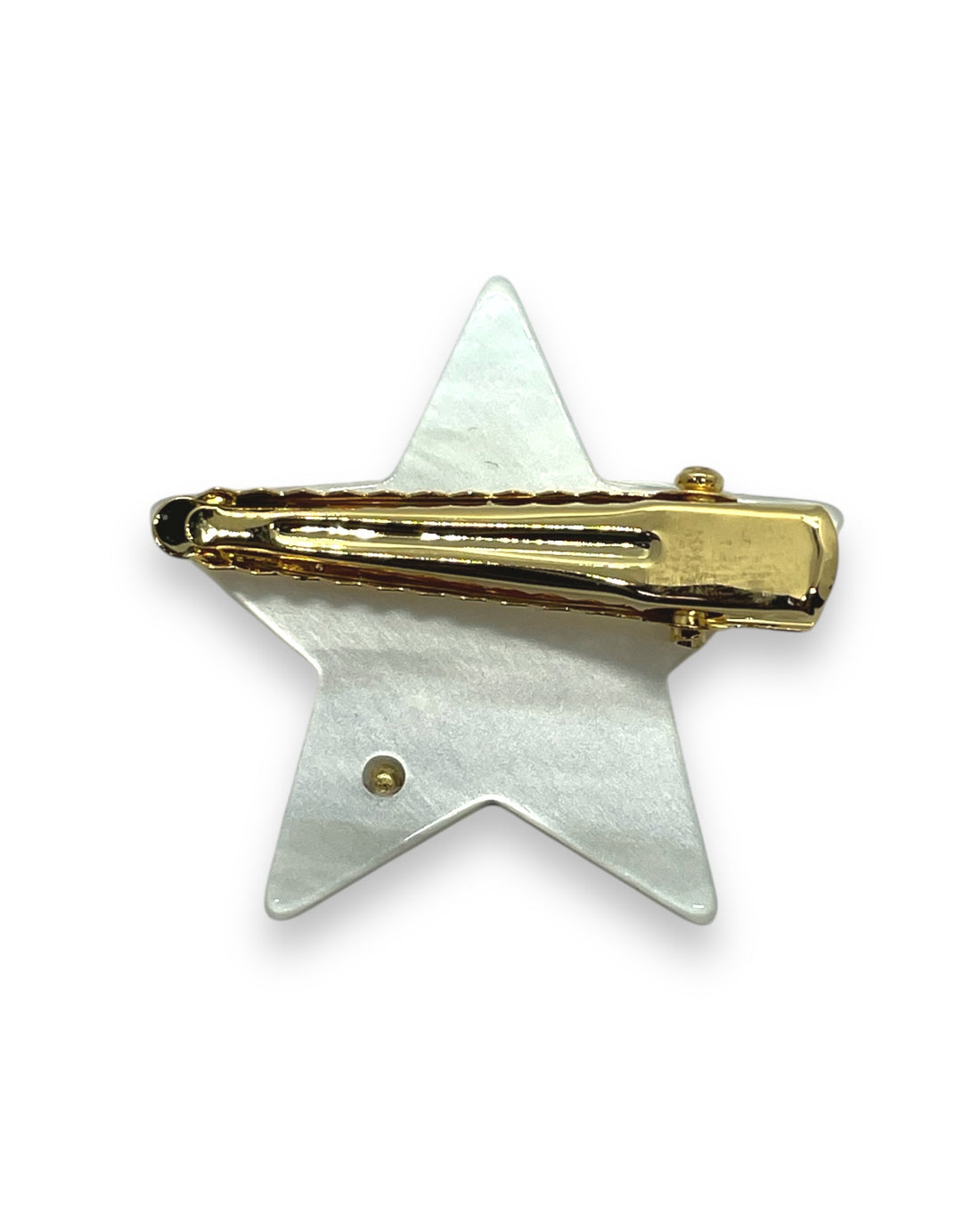 acrylic accessory - Star - white champagne