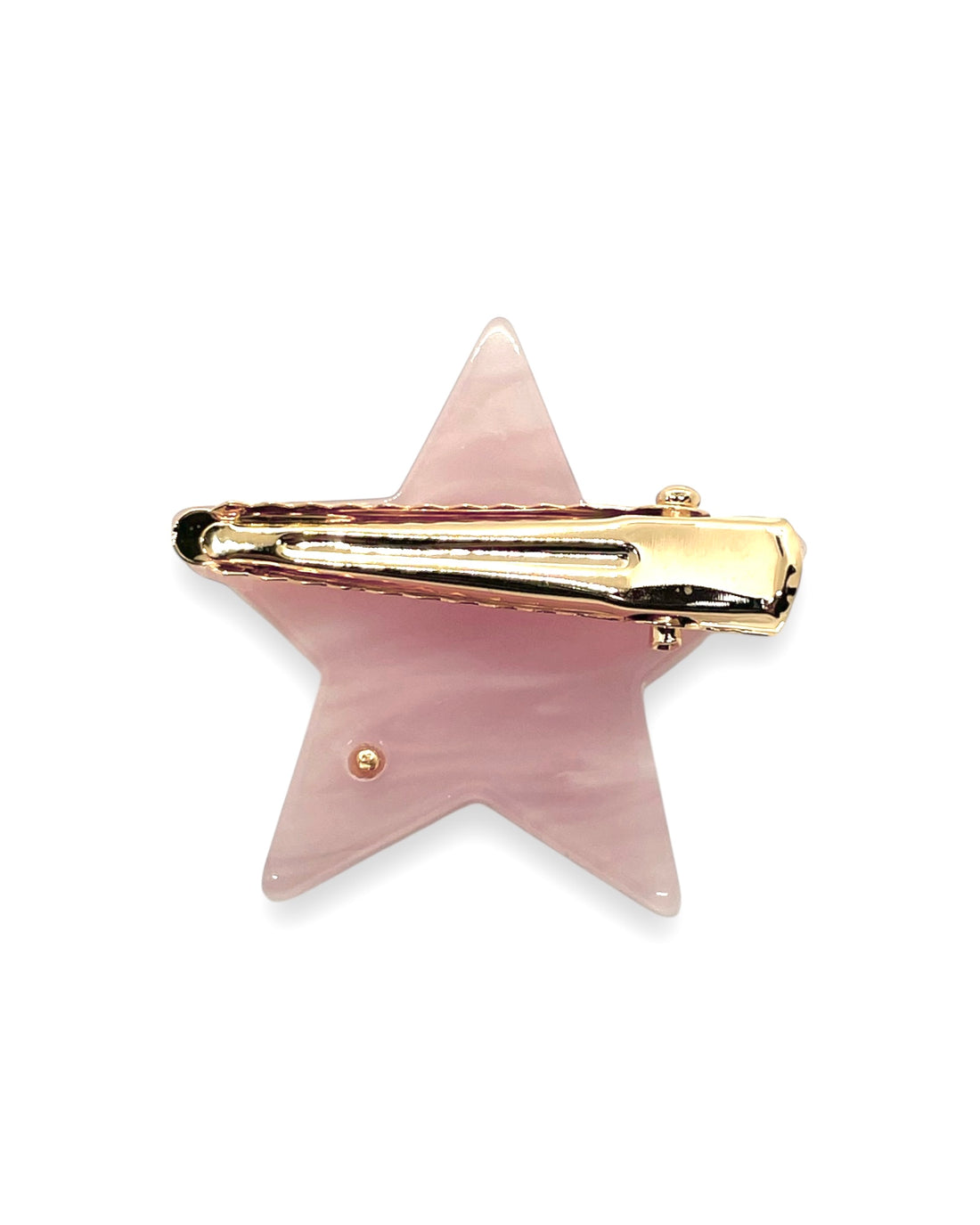 acrylic accessory - Star - Shell pink