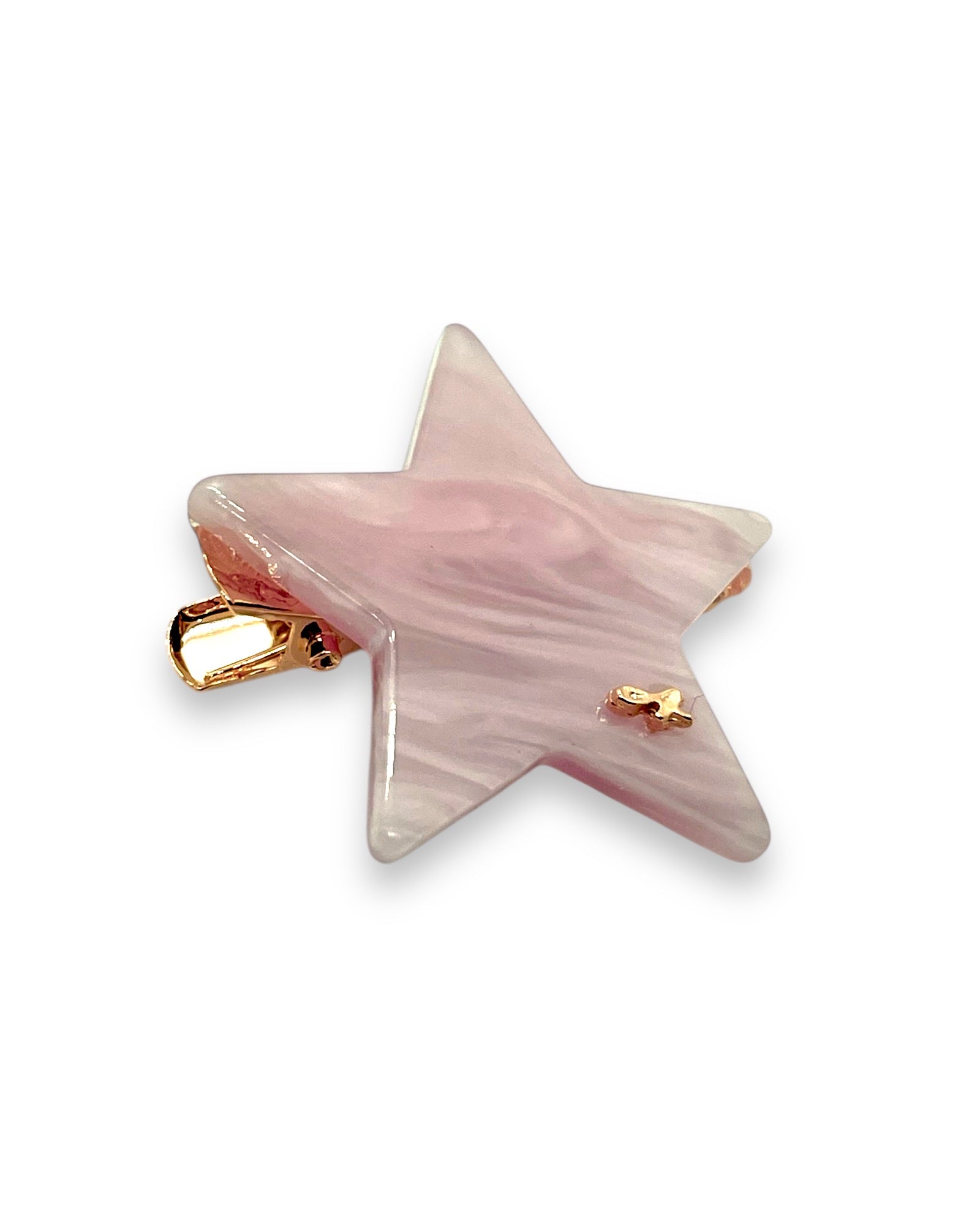 acrylic accessory - Star - Shell pink