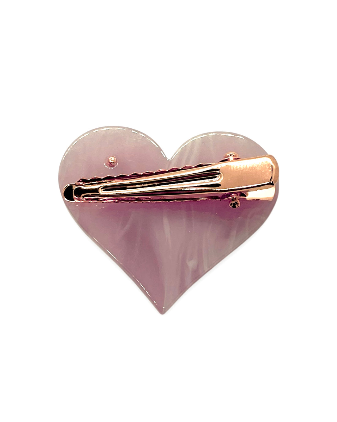 acrylic accessory - Heart- Shell pink