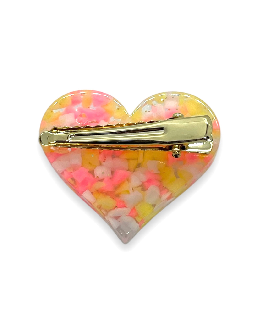 acrylic accessory - Heart : kitty pink