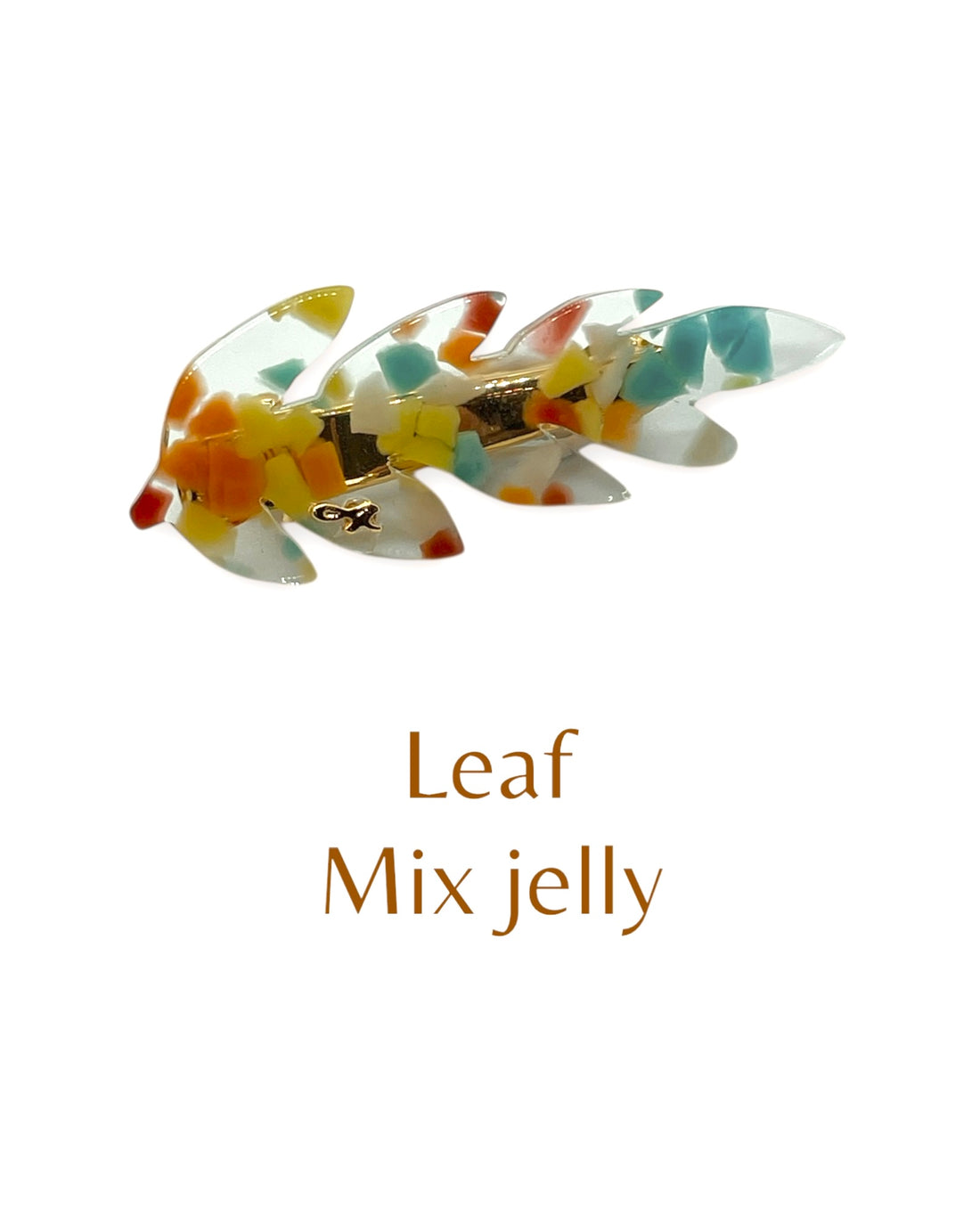 acrylic accessory - Leaf - Mix jelly