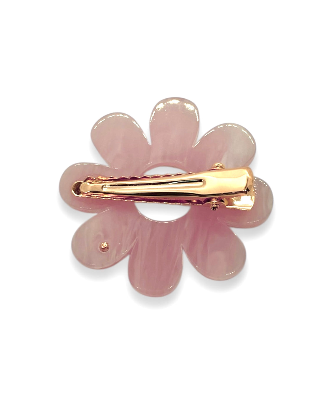 acrylic accessory - Flower- Shell pink