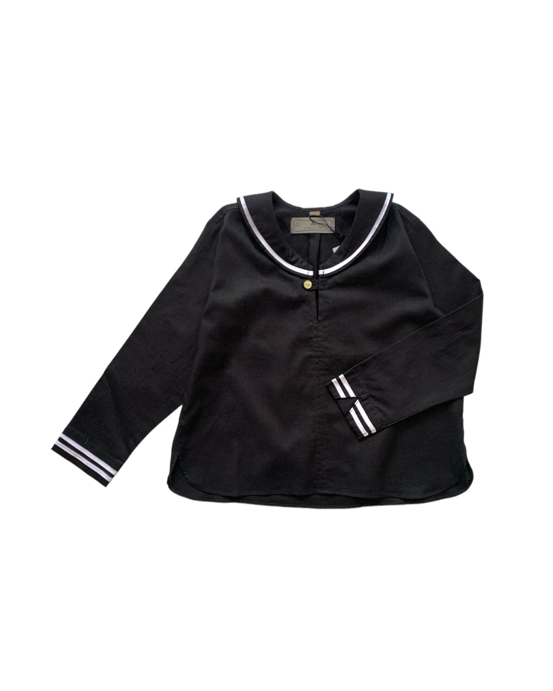 long sailor shirt:black, navy, beige