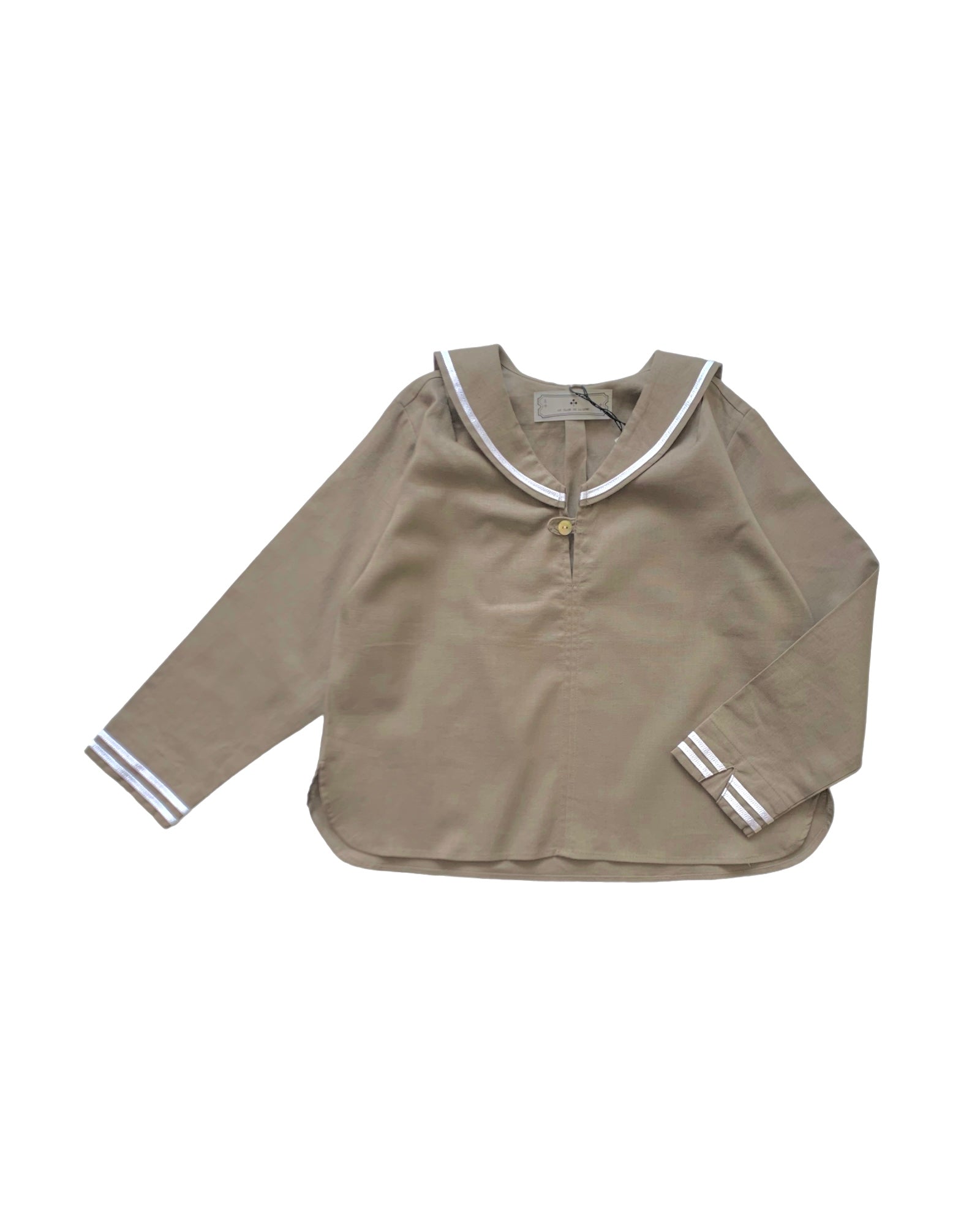 long sailor shirt:black, navy, beige