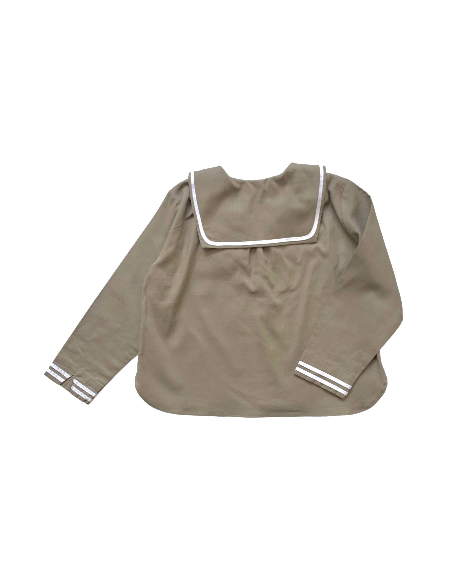 long sailor shirt:black, navy, beige