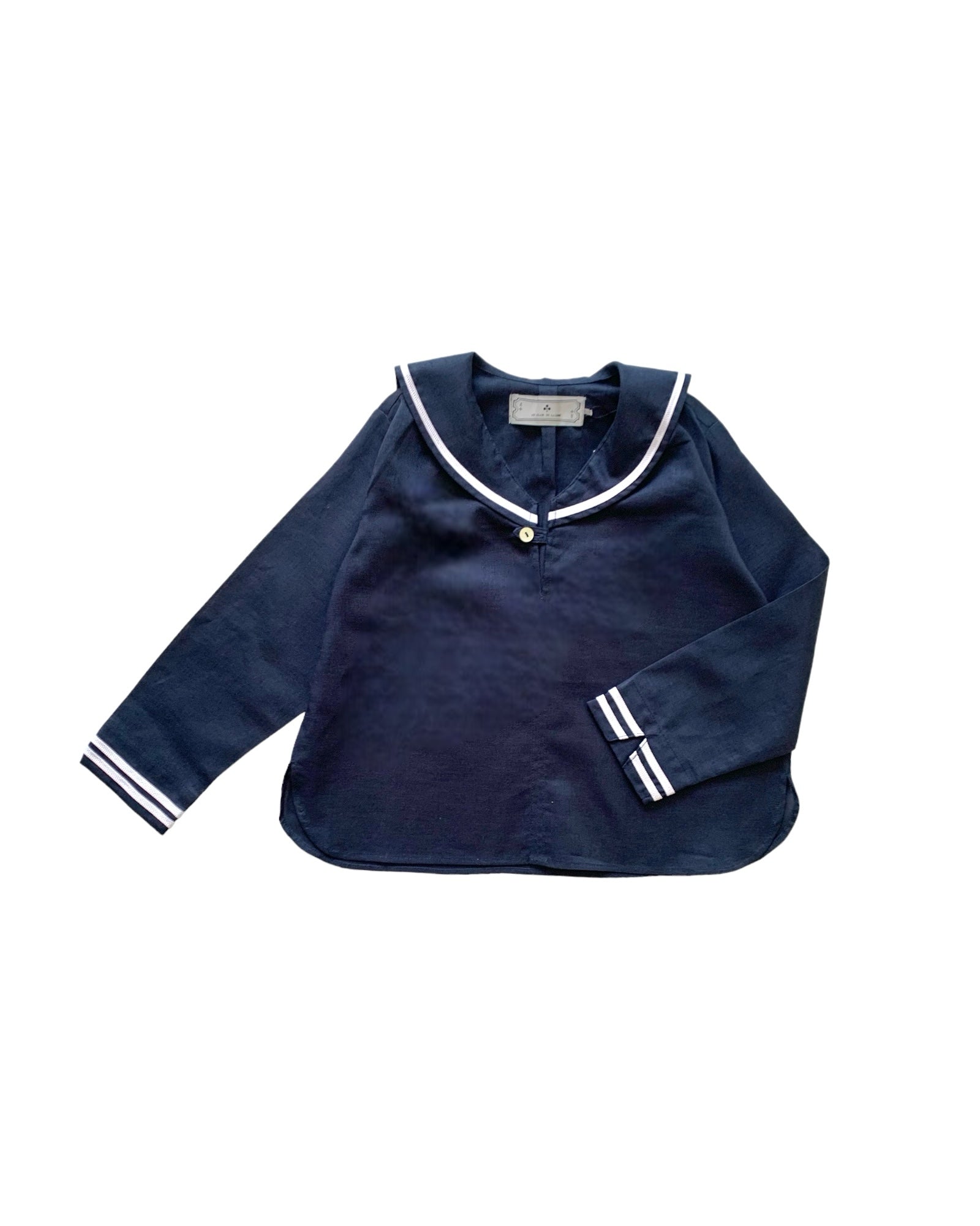 long sailor shirt:black, navy, beige