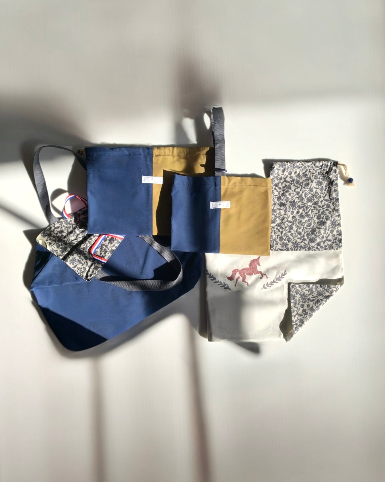 セミオーダー レッスンバッグ : NAVY