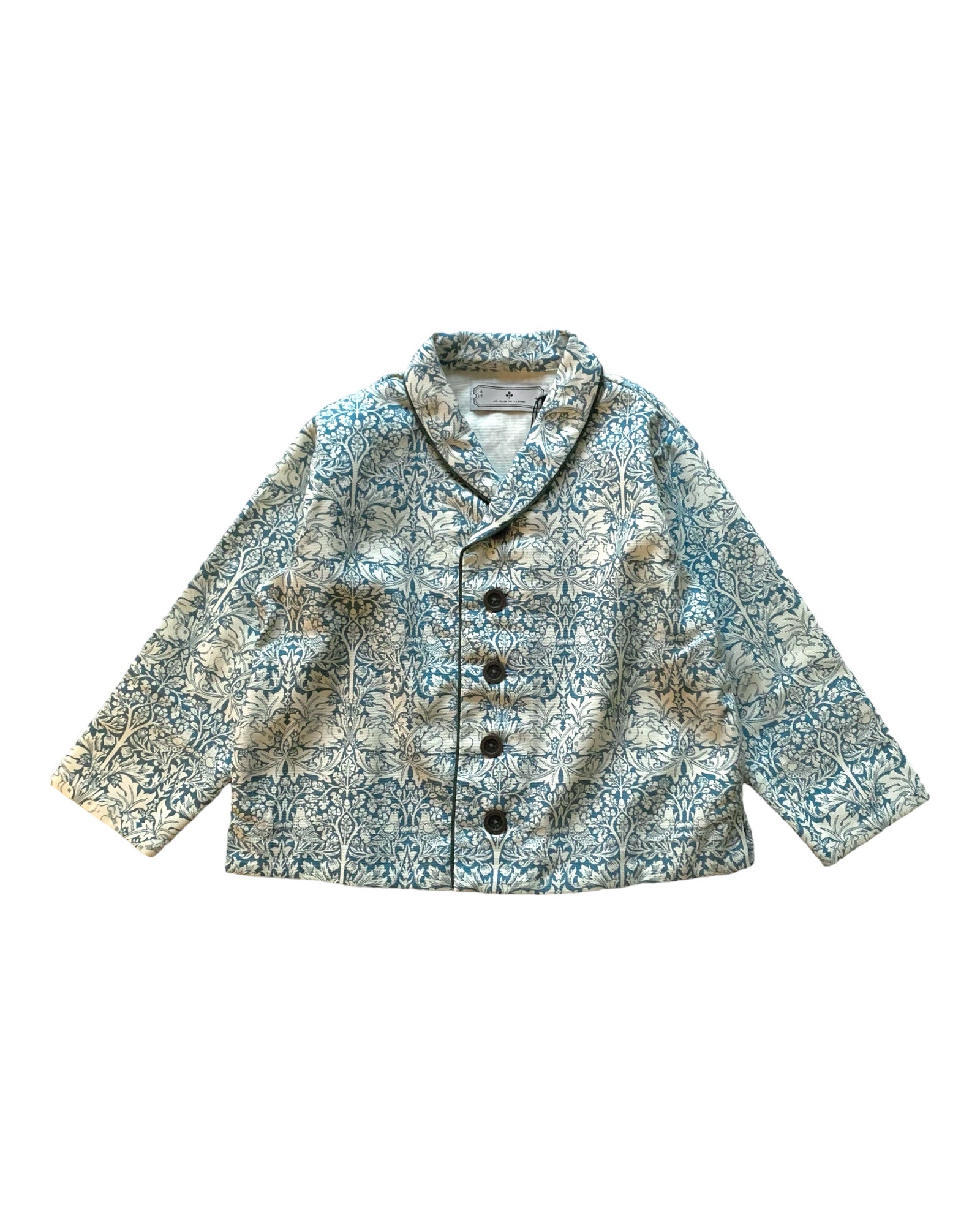 shawl collar jacket:Morris rabbit