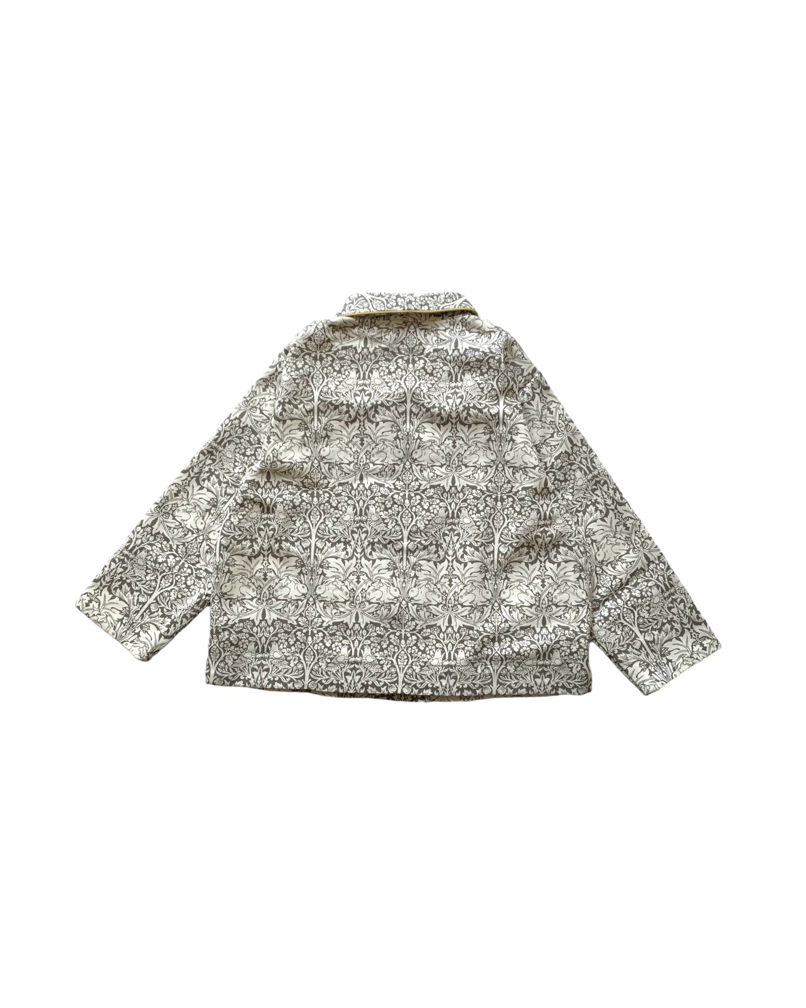 shawl collar jacket:Morris rabbit