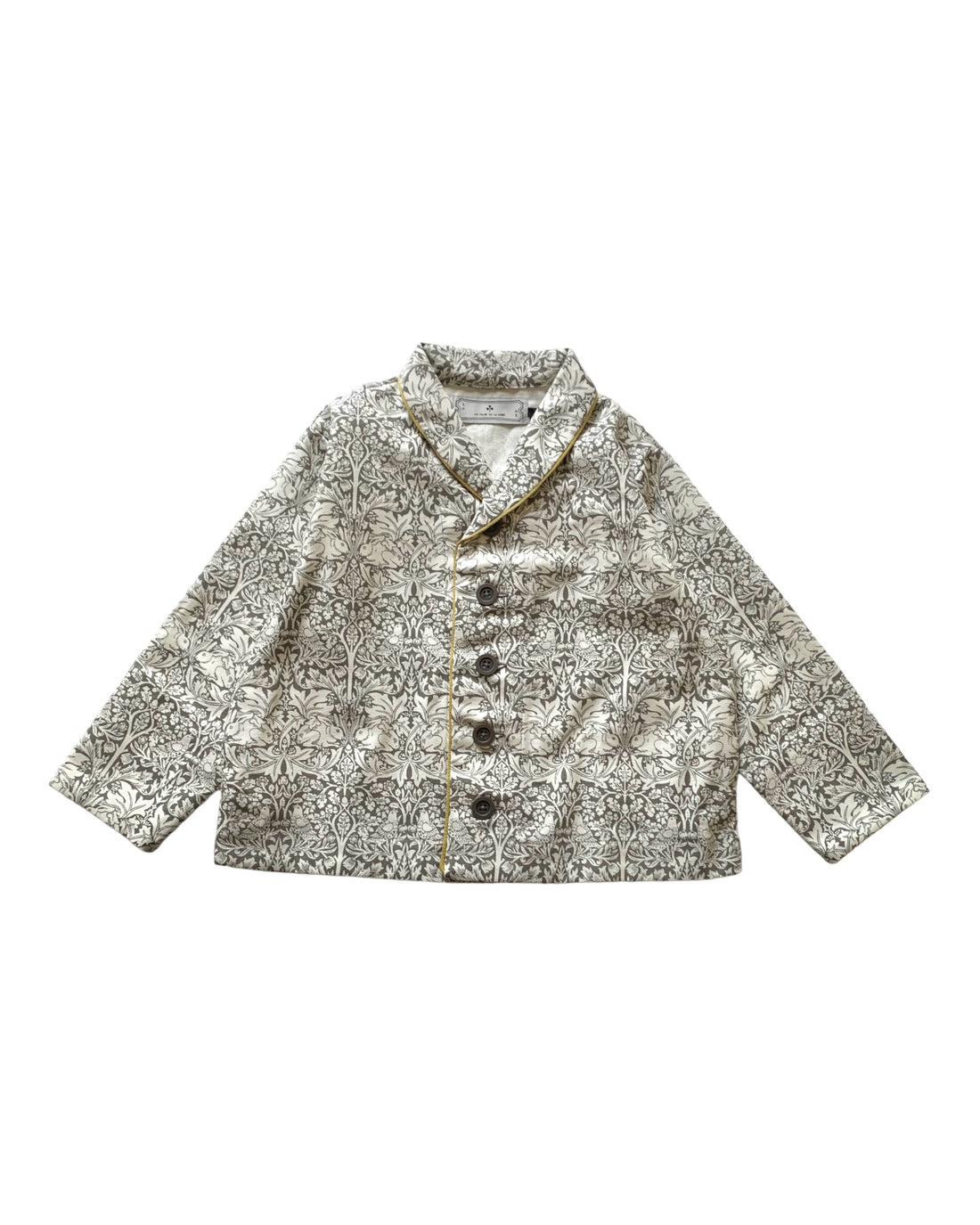 shawl collar jacket:Morris rabbit