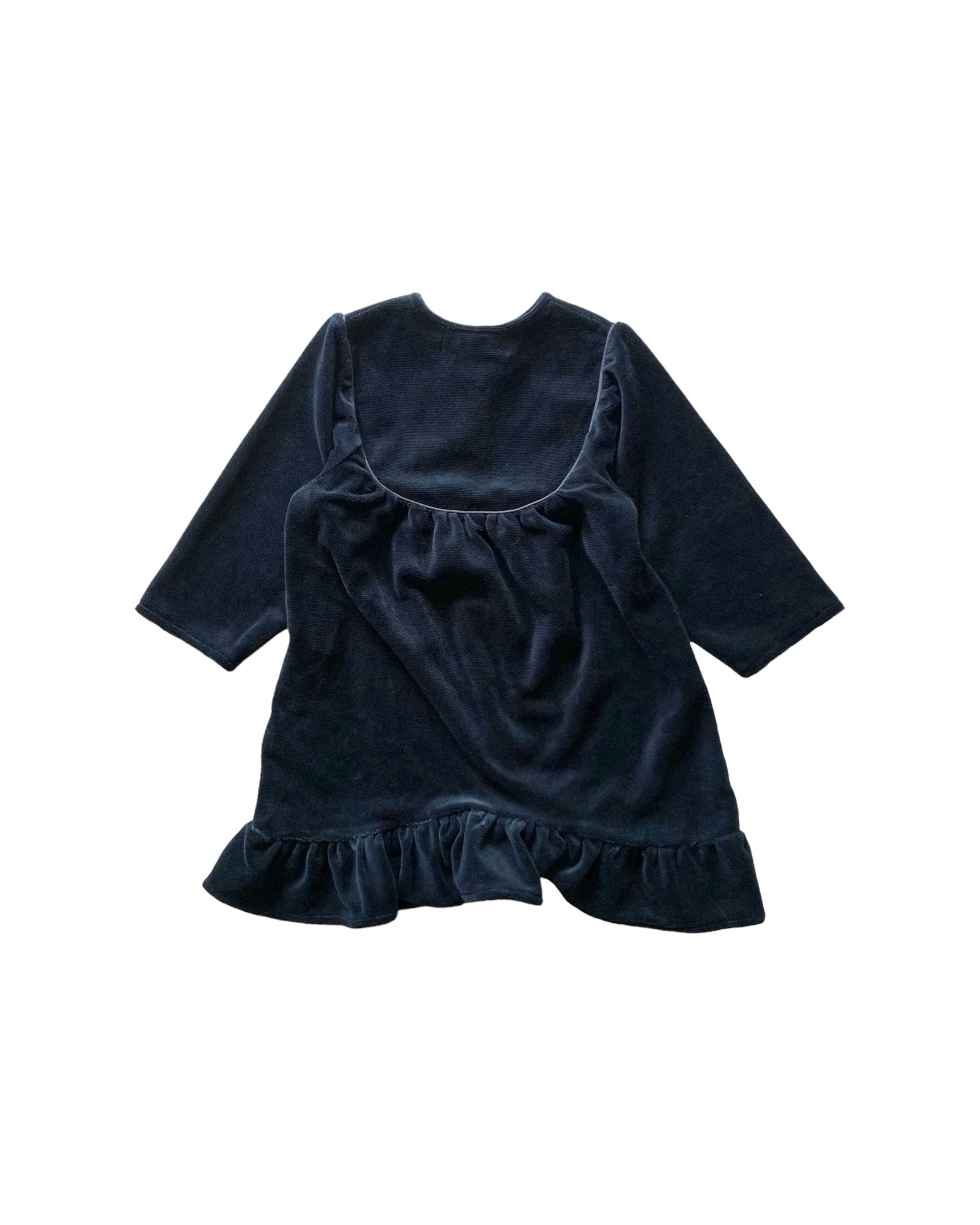velor dress : NAVY