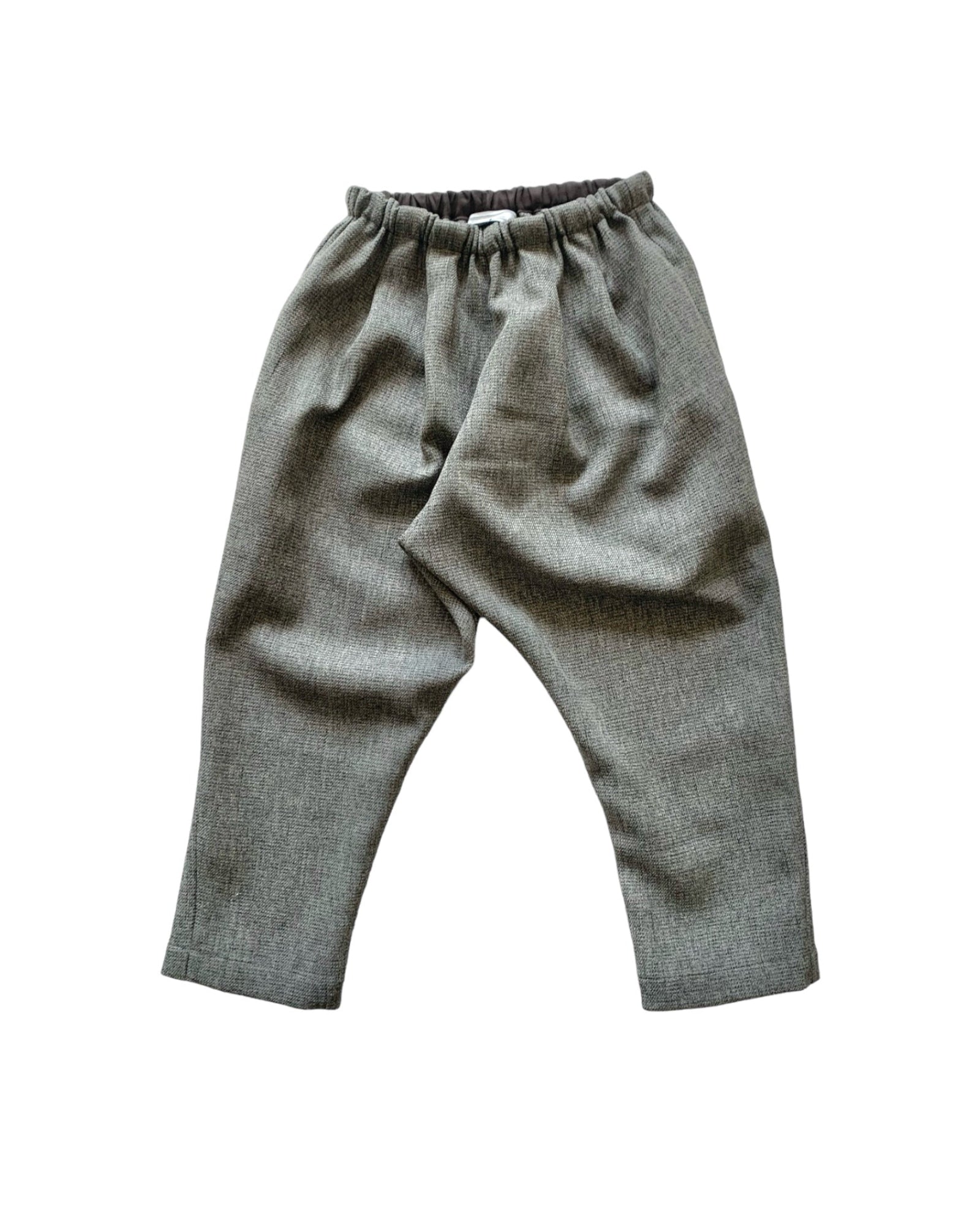 tuck pants :Gray