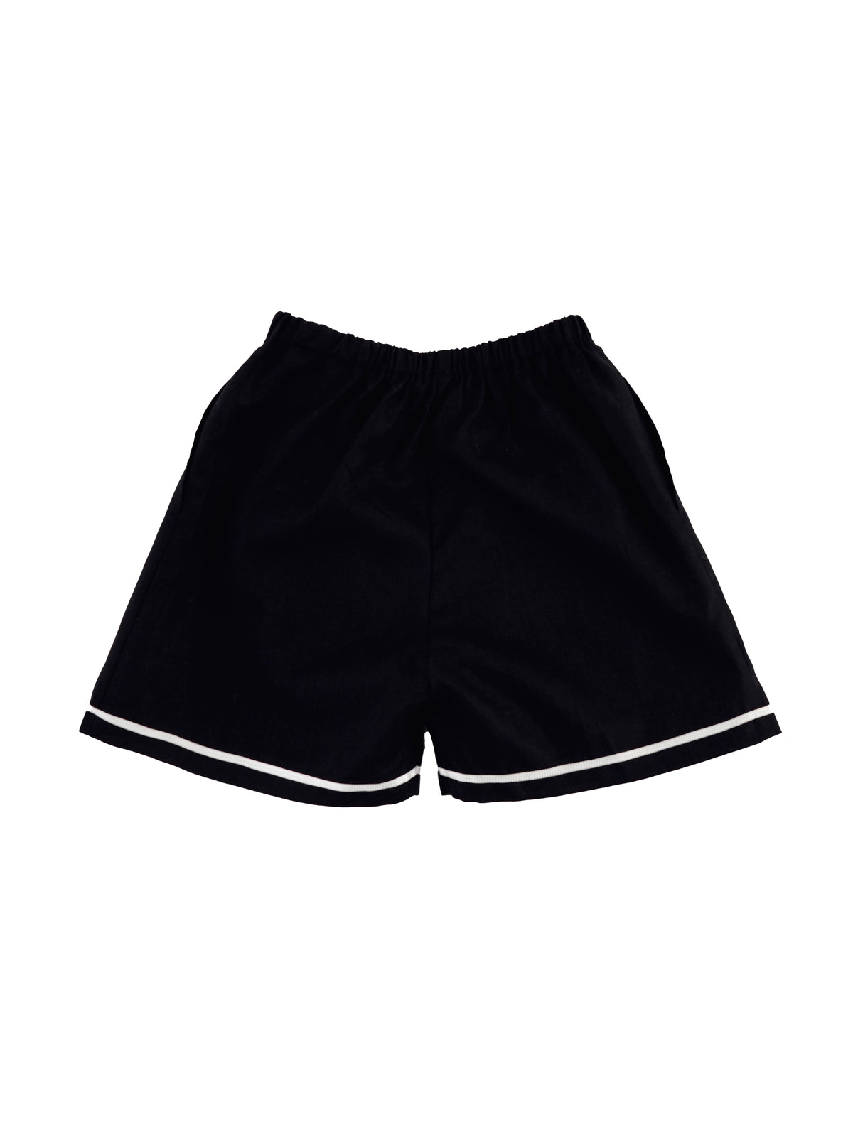 sailor pants short / BLACK