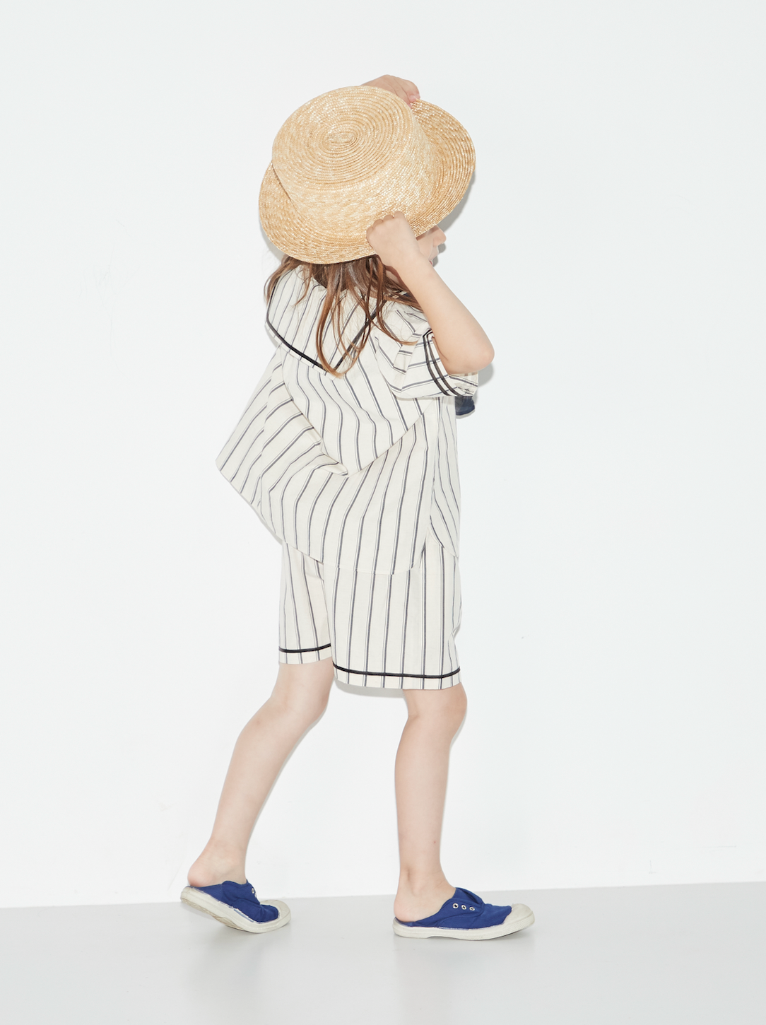 sailor shirt short : retro stripes