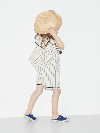 sailor shirt short : retro stripes
