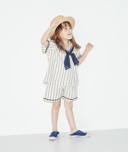 sailor shirt short : retro stripes