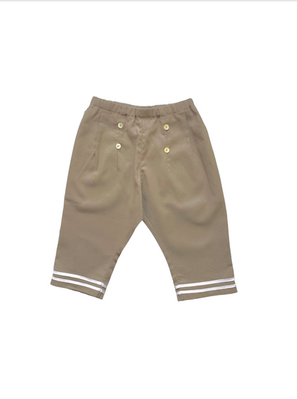 long sailor pants / KHAKI