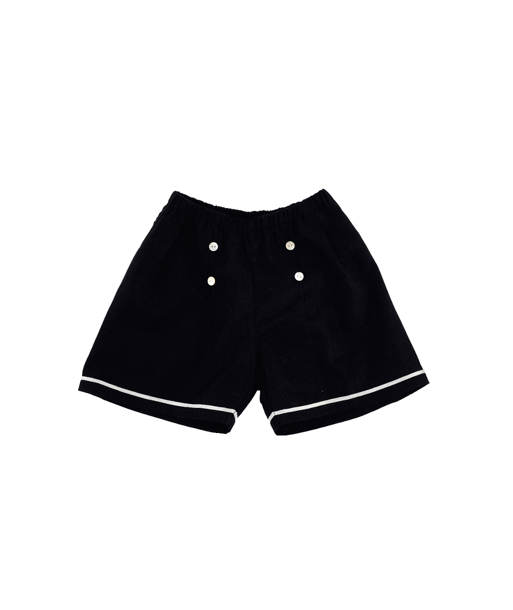 sailor pants short / BLACK