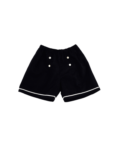 sailor pants short / BLACK