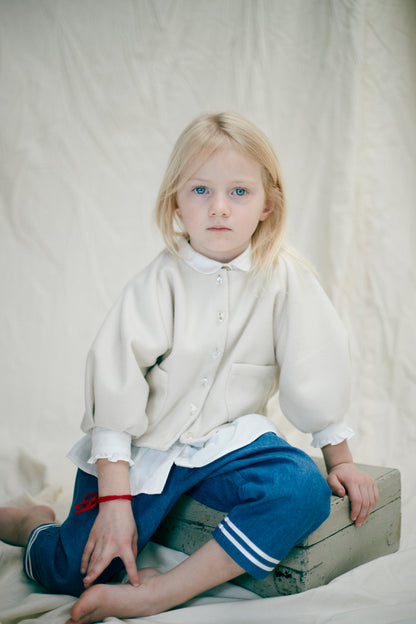 long sailor pants ：denim