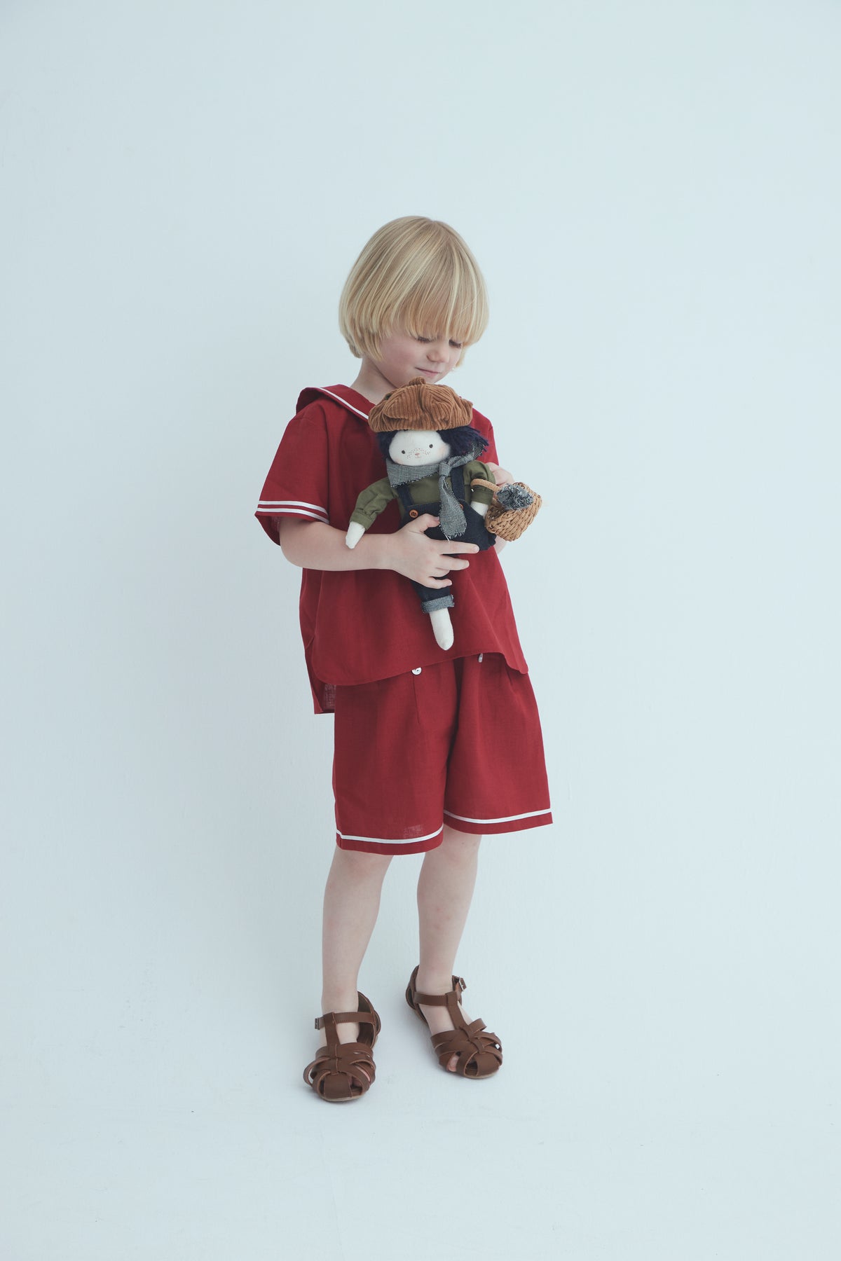 sailor pants  short / KHAKI