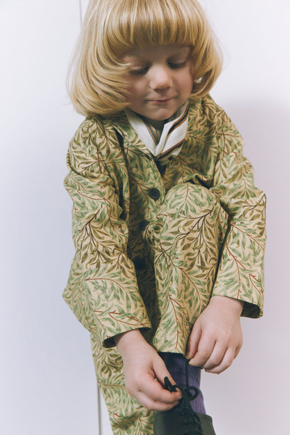 shawl collar jacket: willow