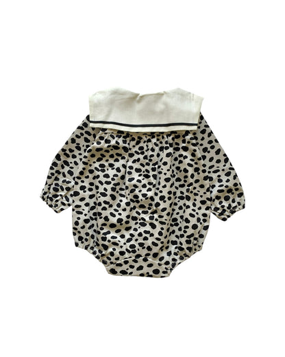 BABY sailor romper:dalmatian