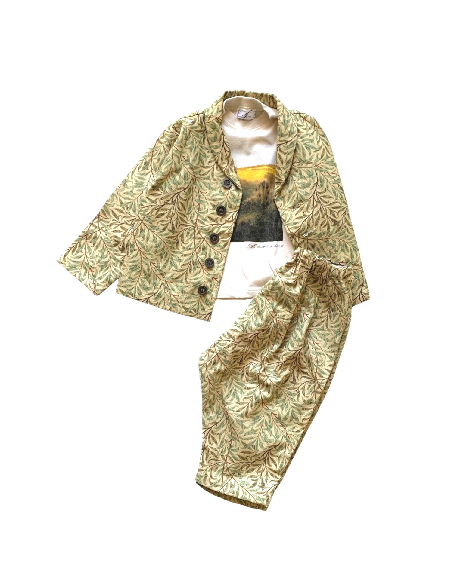 shawl collar jacket: willow