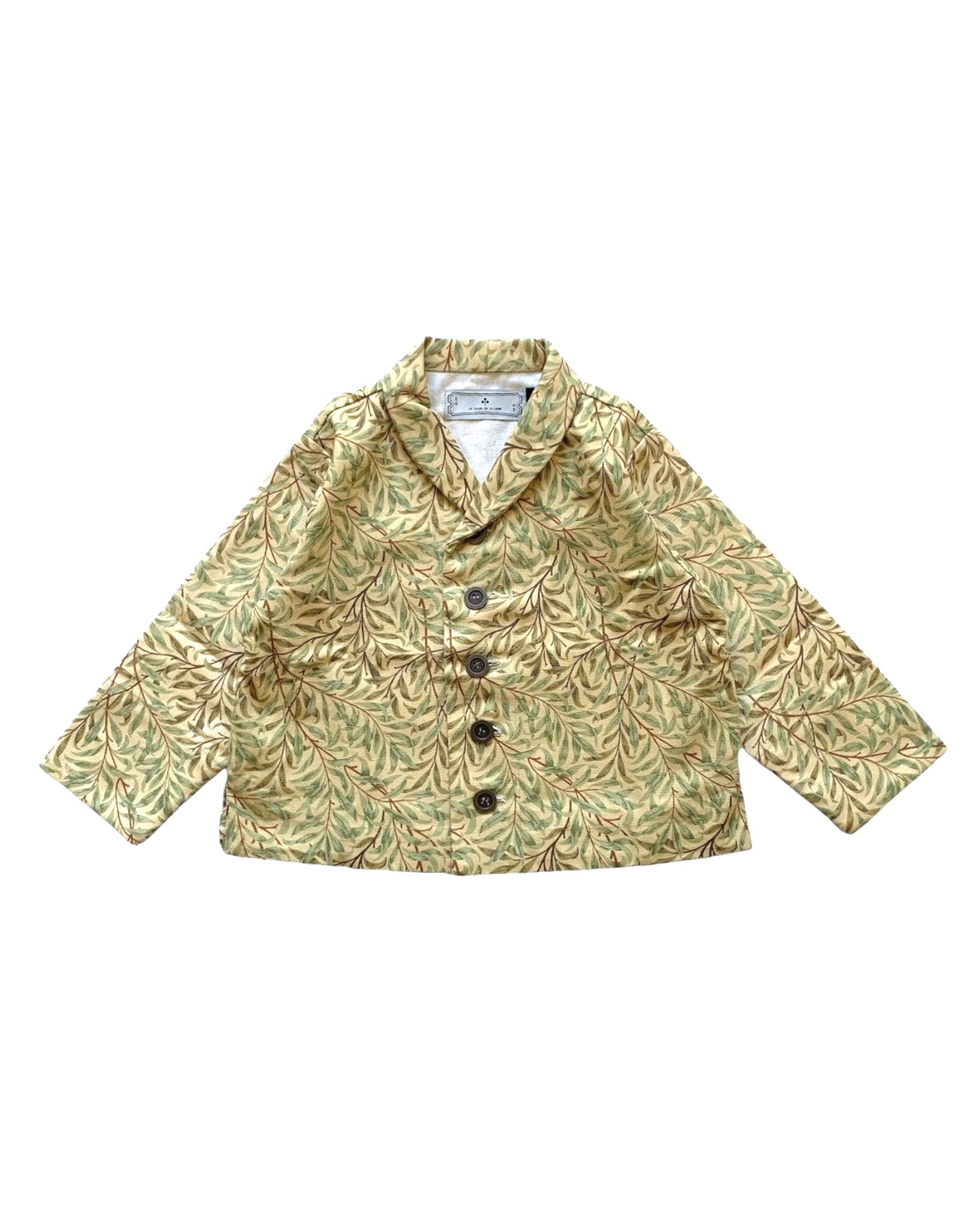shawl collar jacket: willow