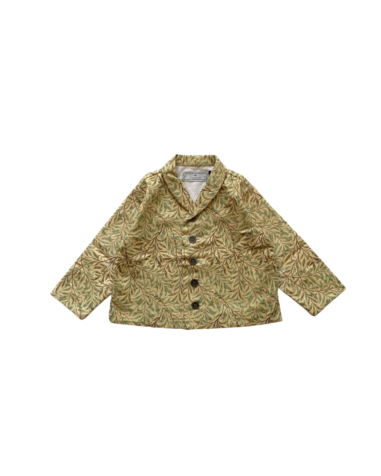 shawl collar jacket: willow