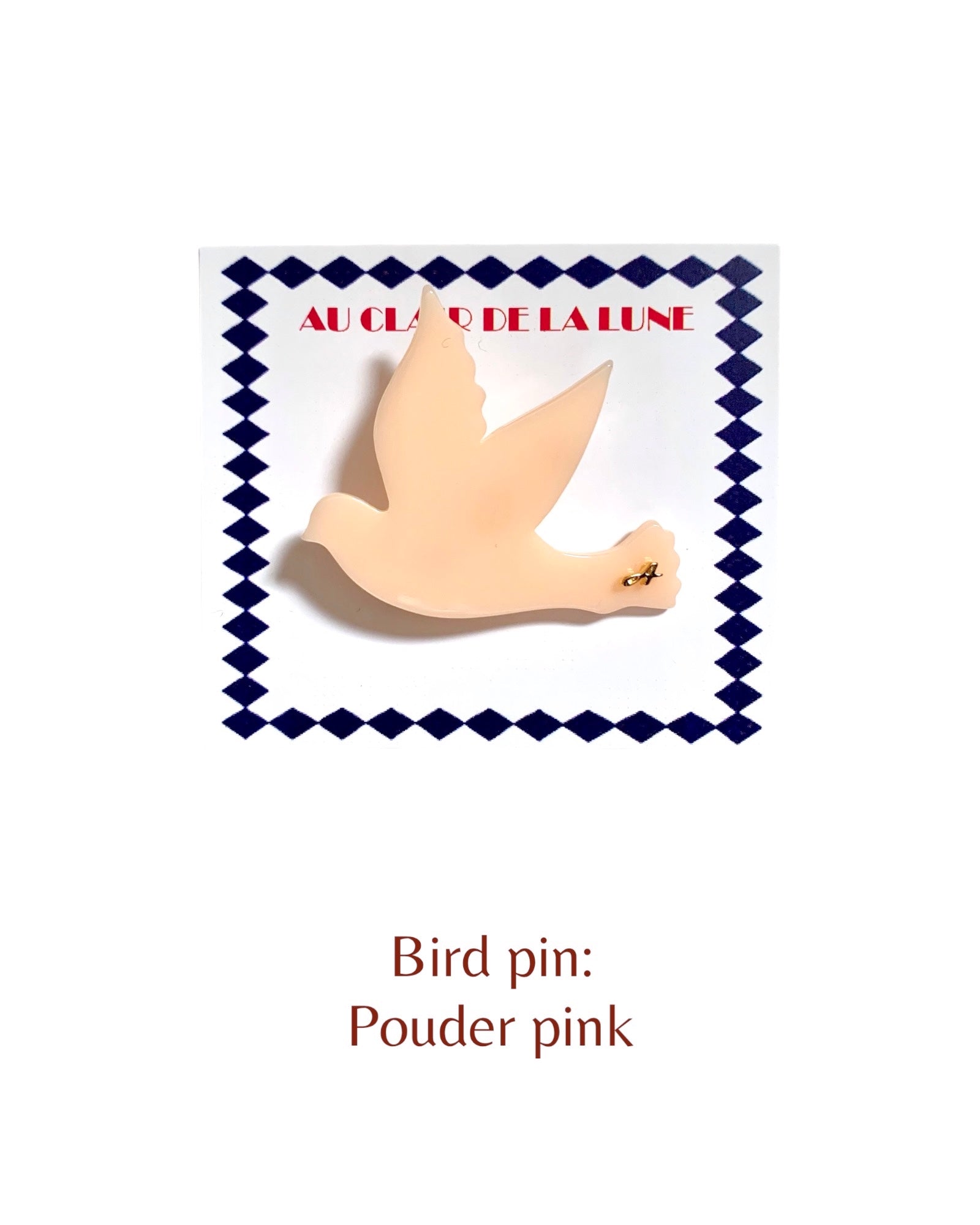 acrylic accessory【BIRD】安全ピン