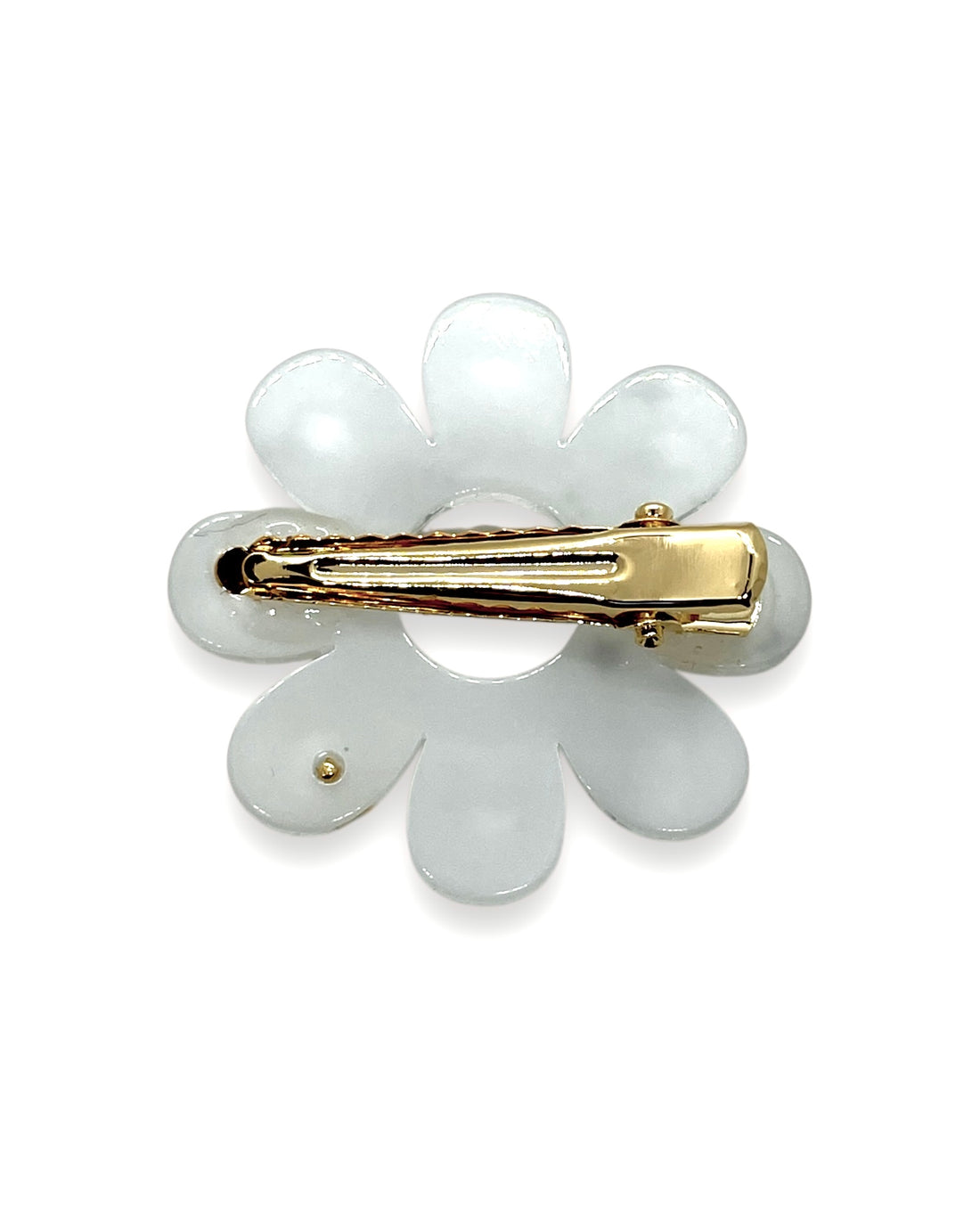 acrylic accessory - Flower - silver stars