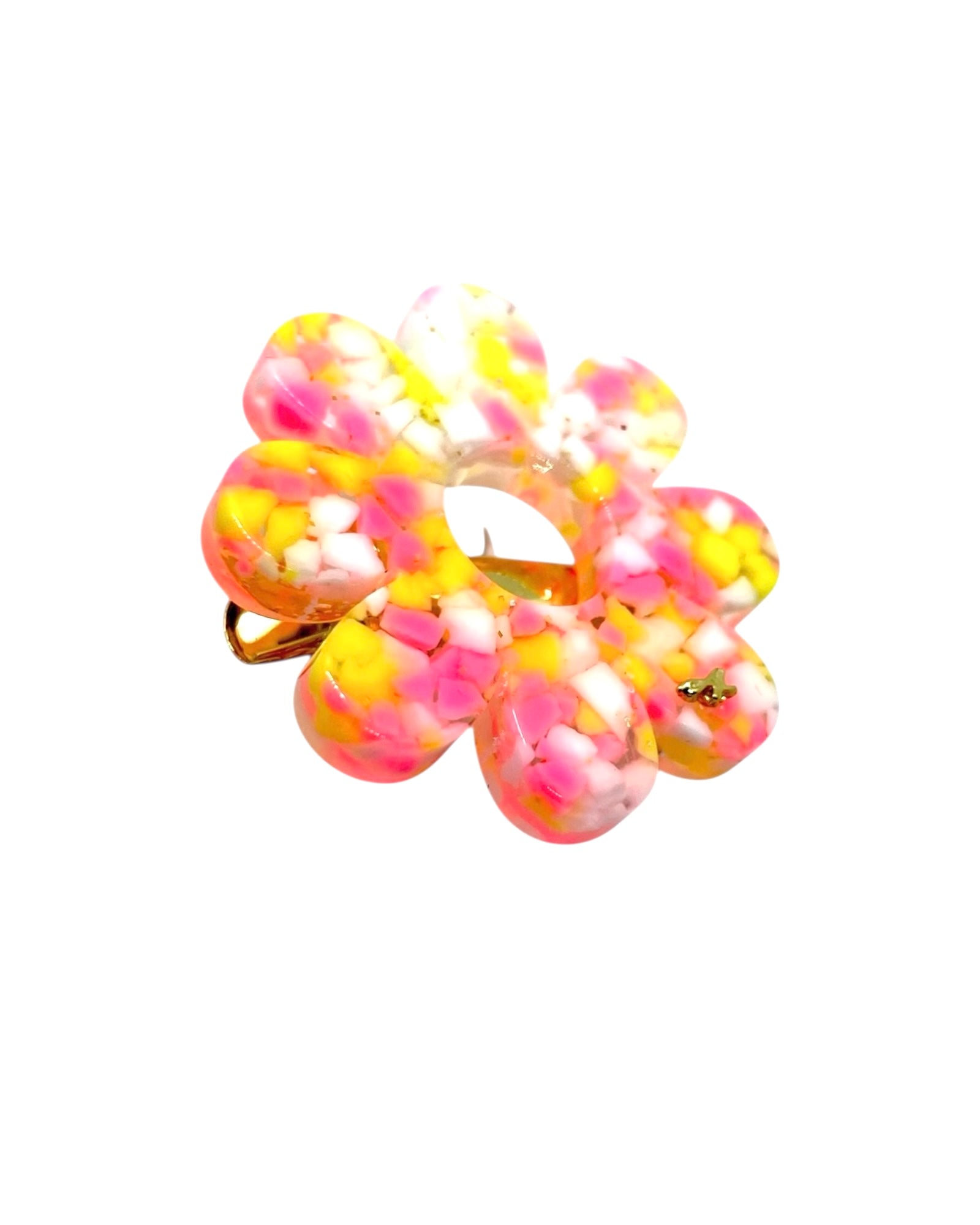 acrylic accessory - Flower : kitty pink