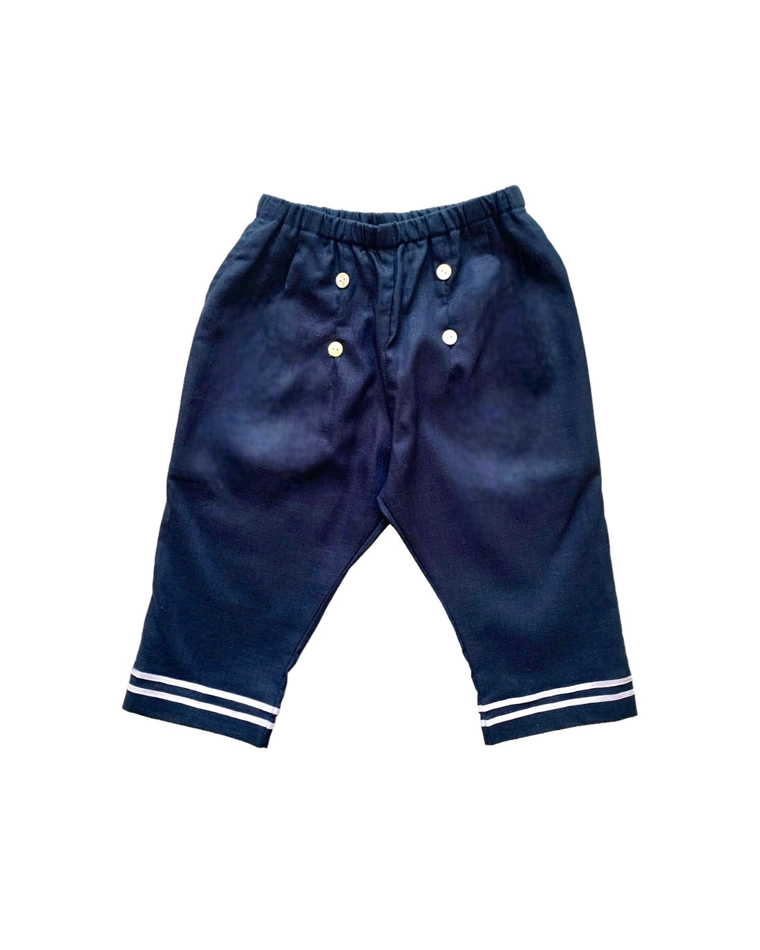 long sailor pants / NAVY