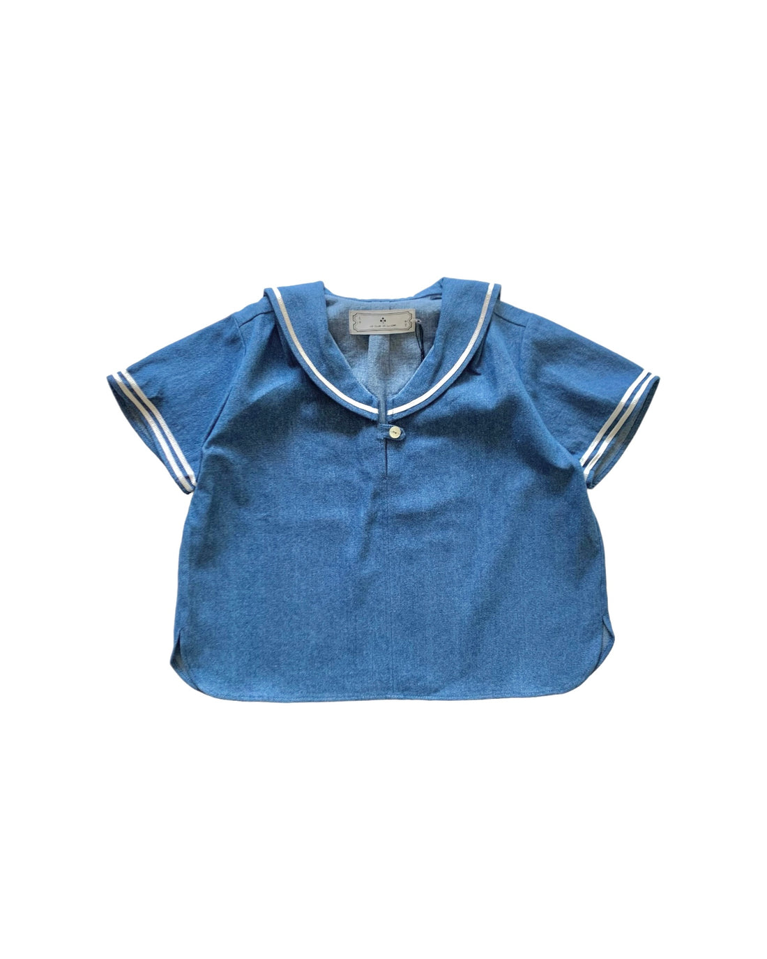 sailor shirt short : Denim コピー
