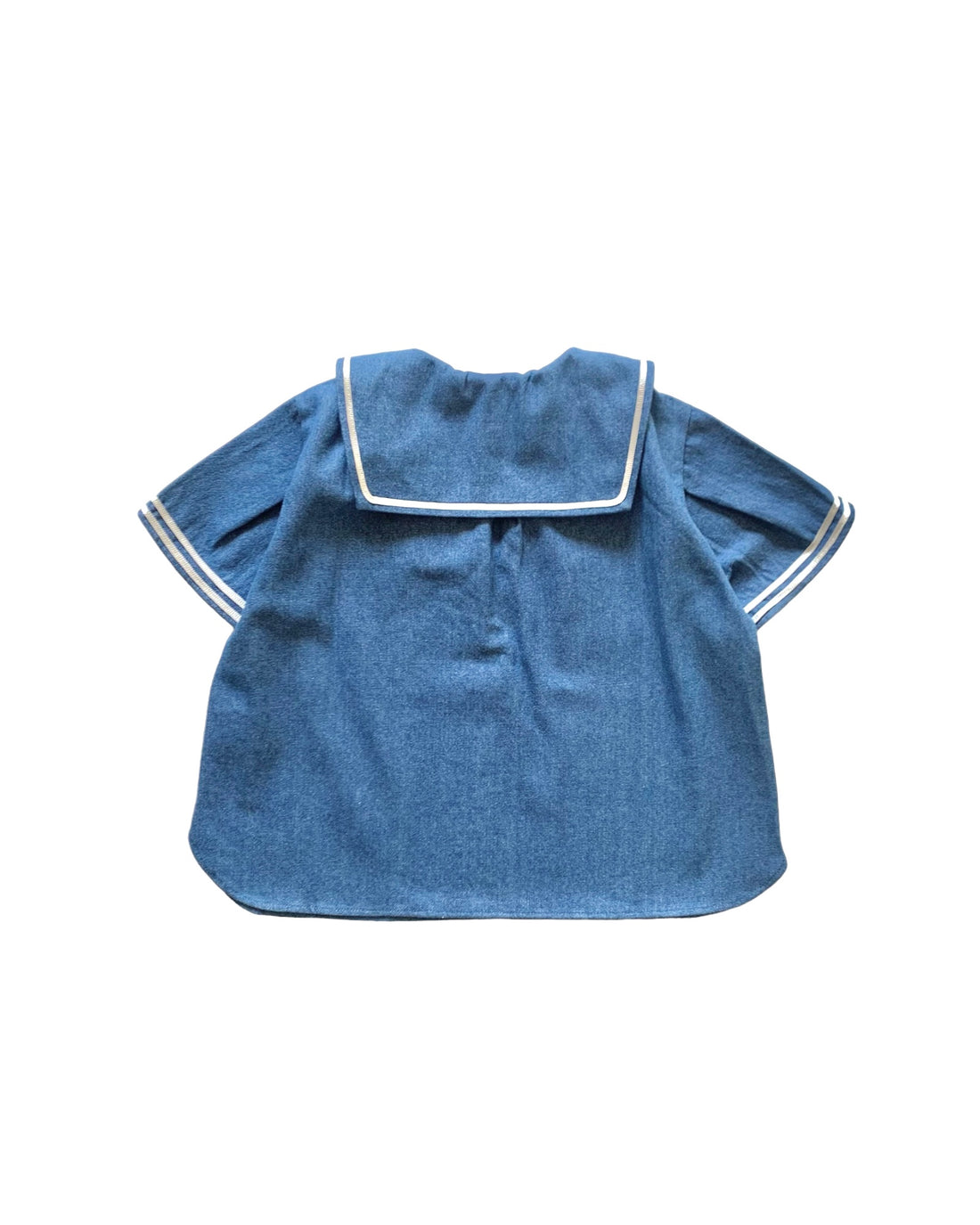 sailor shirt short : Denim コピー