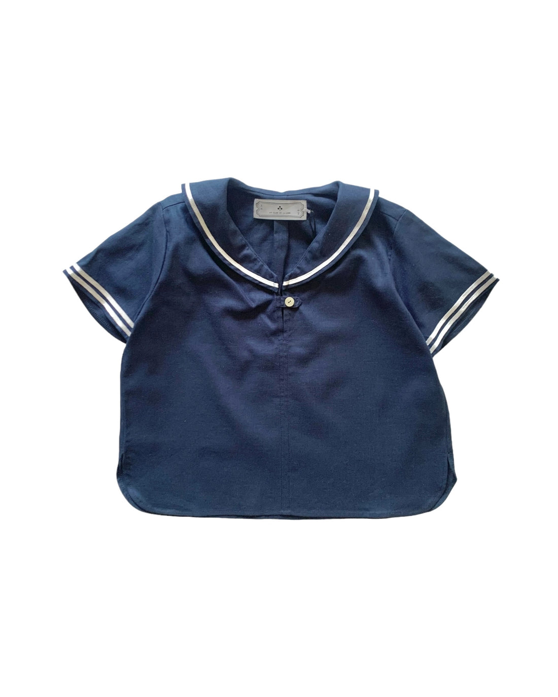 Sailor shirt short sleeves / NAVY