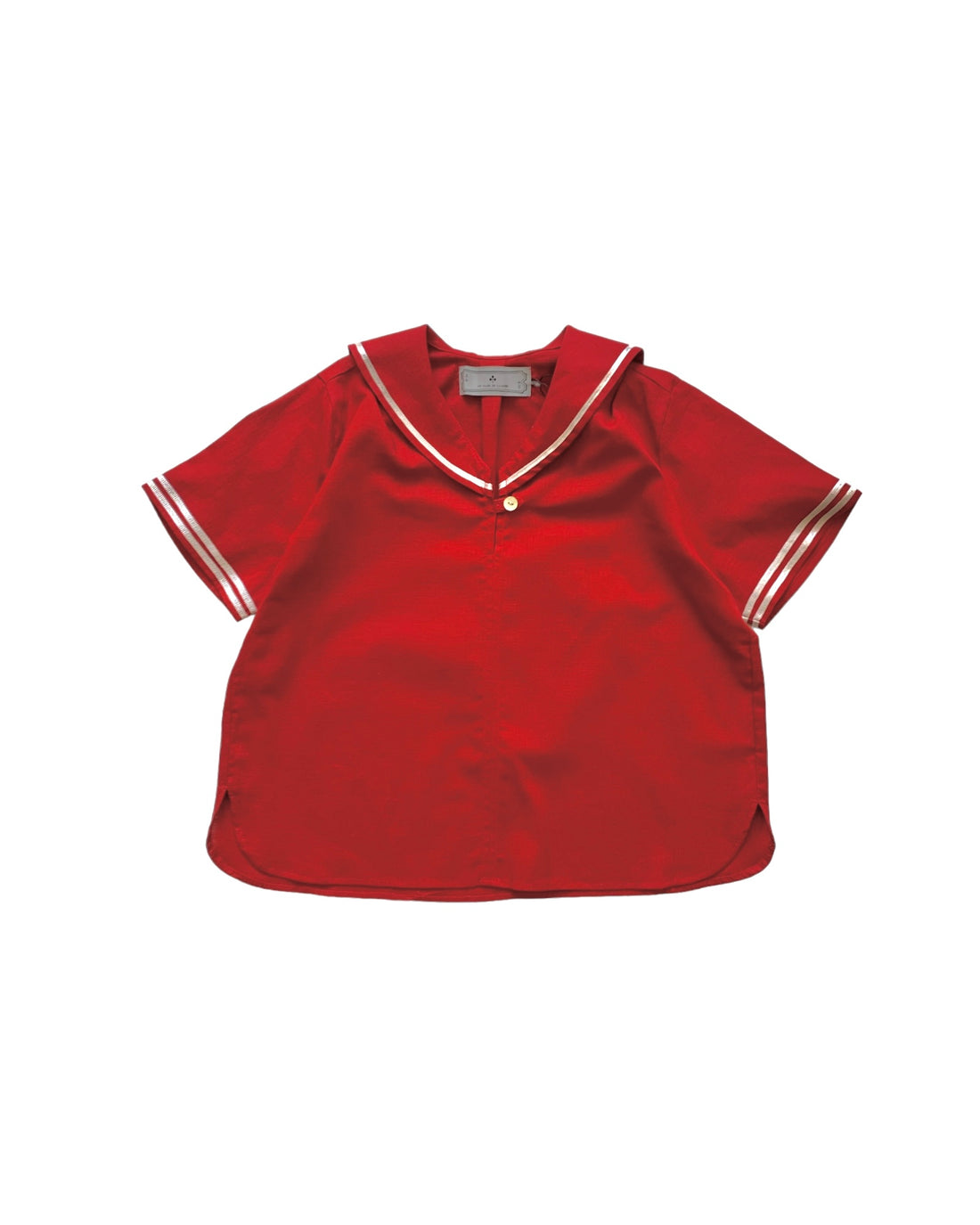 Sailor shirt short sleeves / BORDEAUX