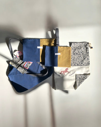 セミオーダー　レッスンバッグ : NAVY