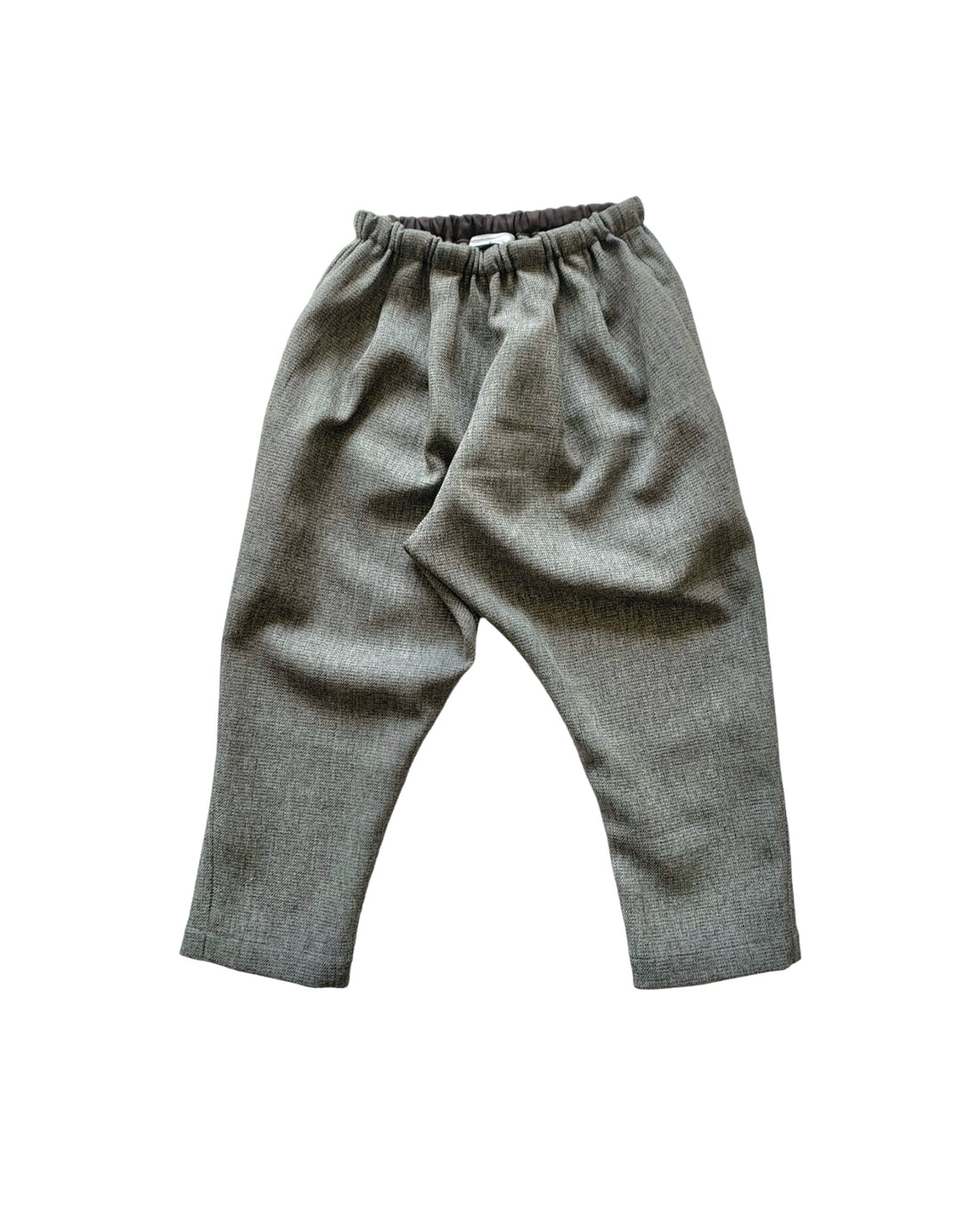 tuck pants :Gray